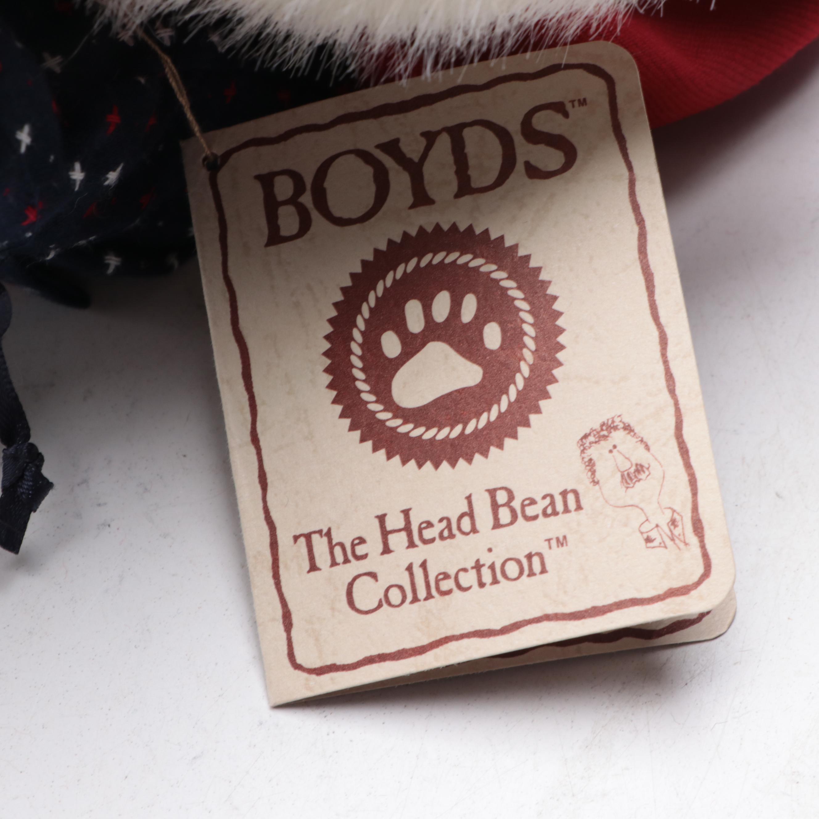 Boyds Bears The Head Bean Collection "T.J. Bearheart", "Dahlia", and More Bears