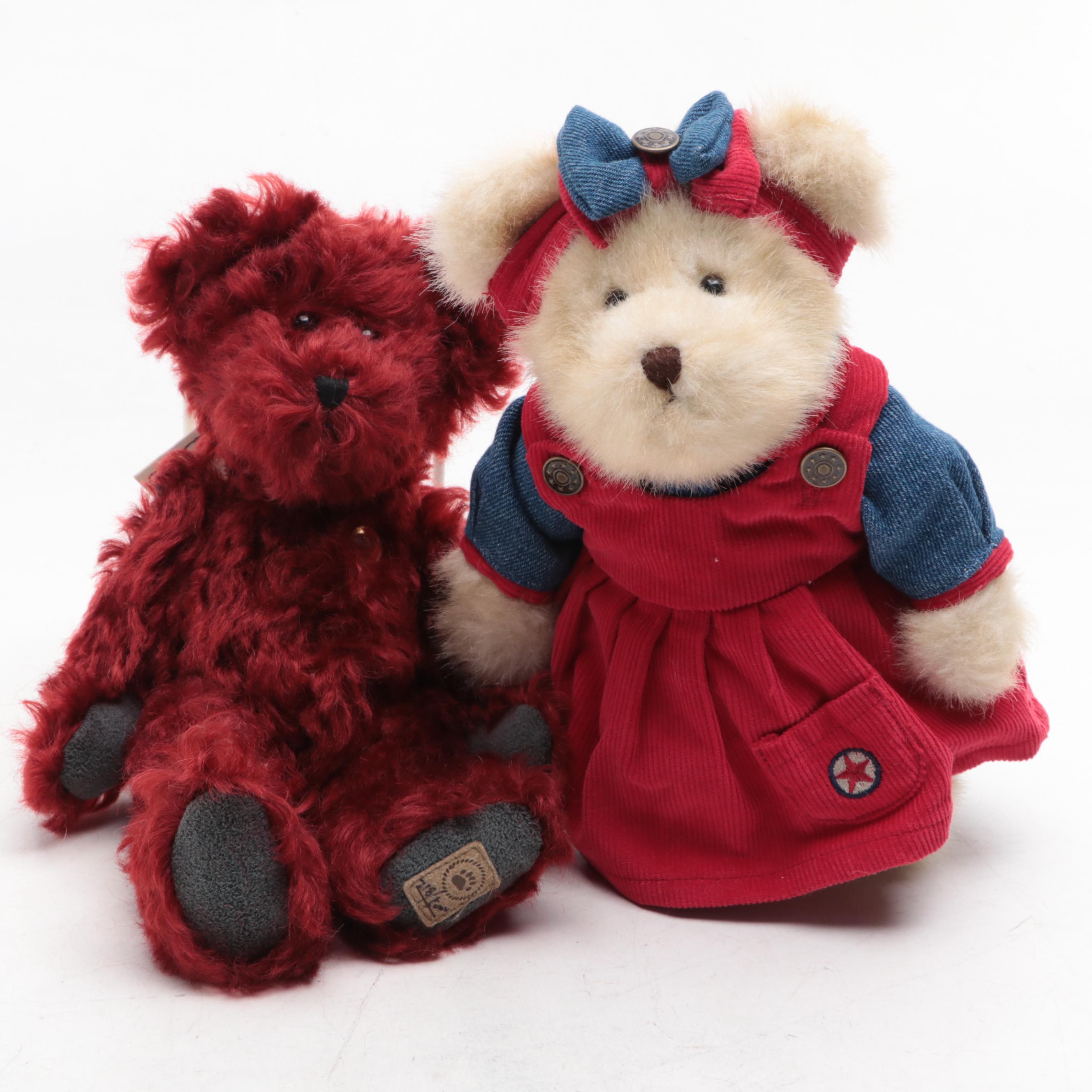 Boyds Bears The Head Bean Collection "T.J. Bearheart", "Dahlia", and More Bears