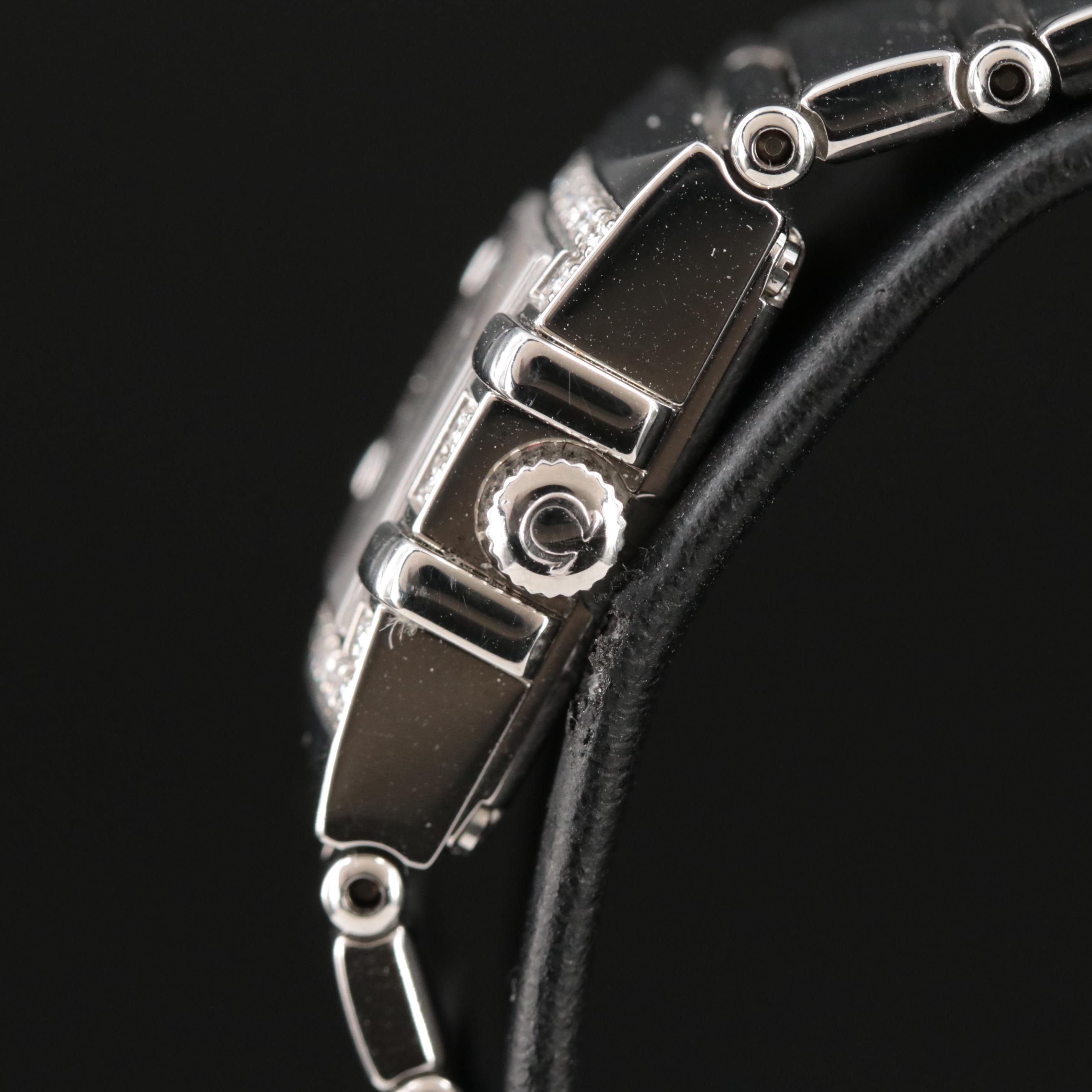 Omega Mother-of-Pearl Diamond Constellation Quadra Watch