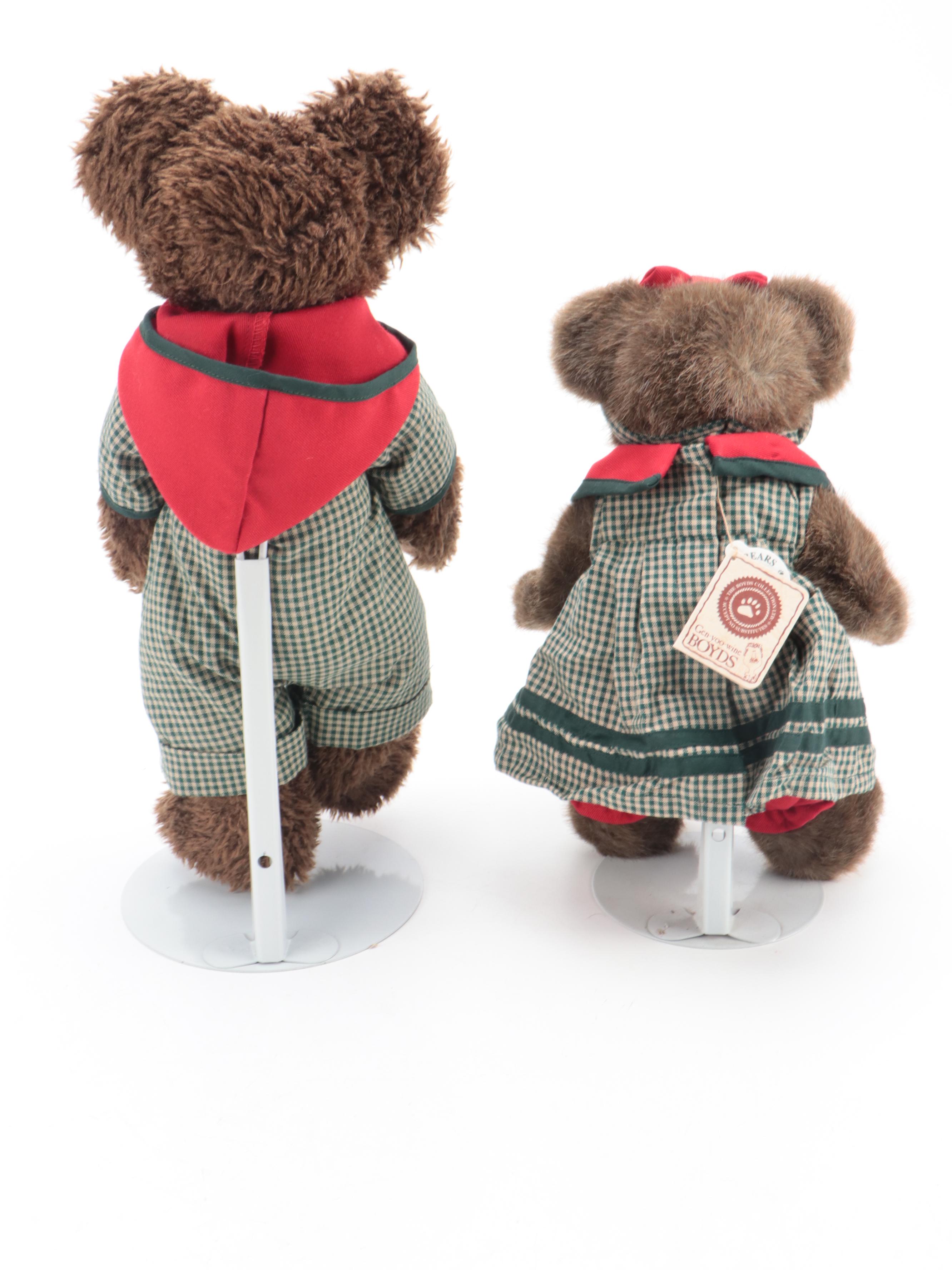 Boyds Bears "Pipley MacRind" and Other Watermelon Themed Teddy Bears