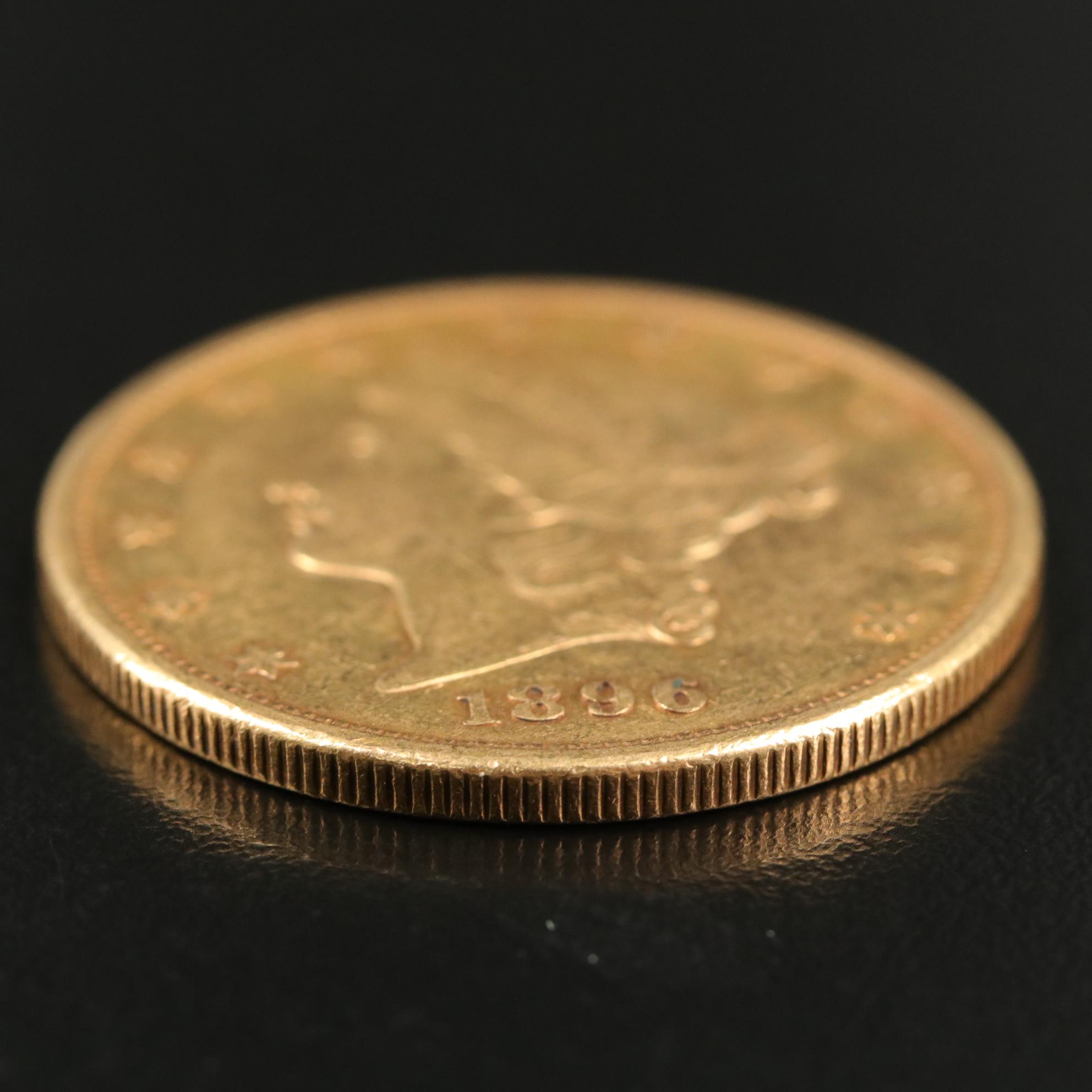 1896-S Liberty Twenty Dollar Gold Coin