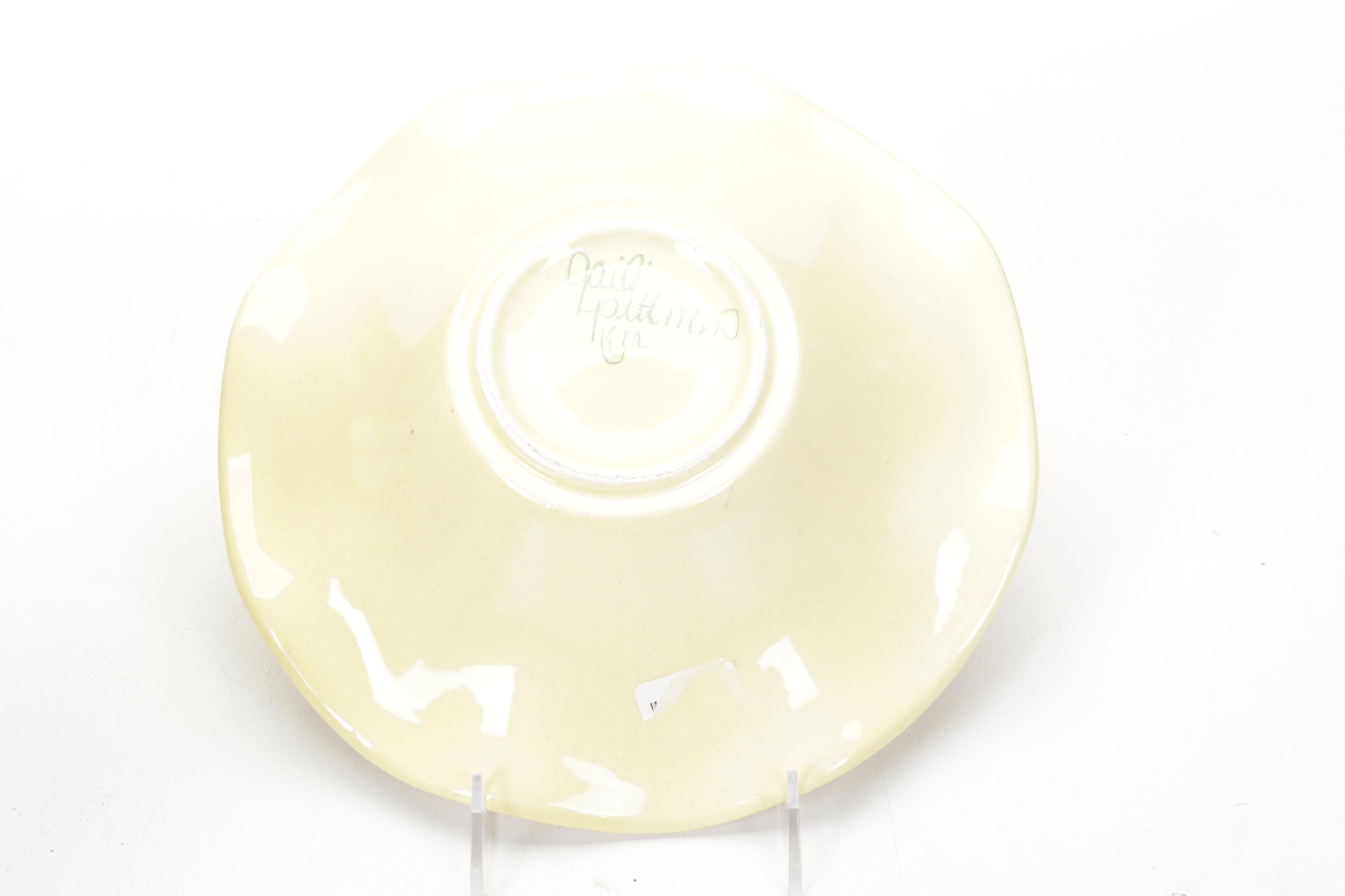 Pigeon Forge Pottery Bi-Color Jug and Other Colorful Art Pottery