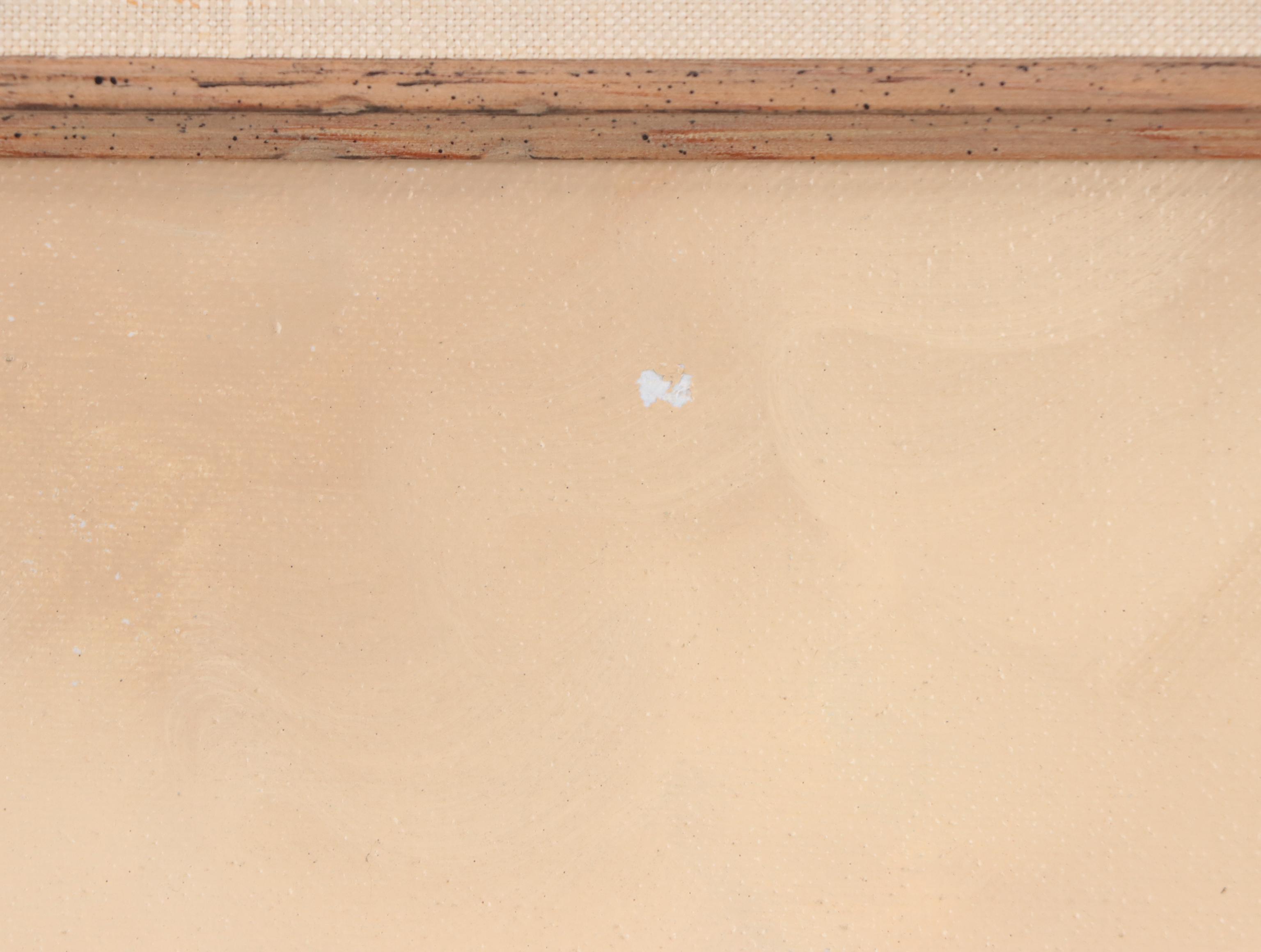 Karl Neumann Coastal Landscape Oil Painting, Circa 1980