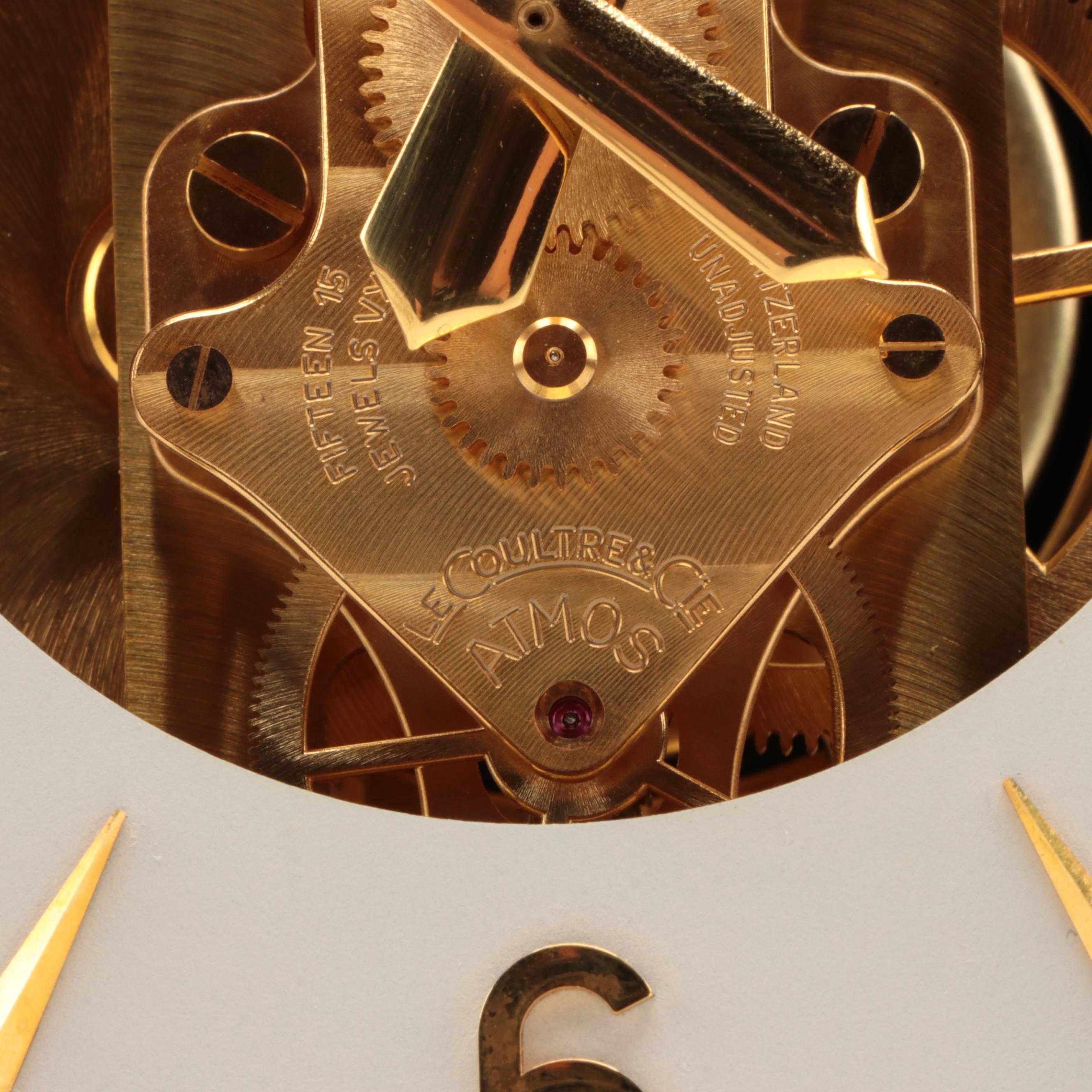 Jaeger-LeCoultre Atmos Self-Winding Perpetual Motion Mantel Clock
