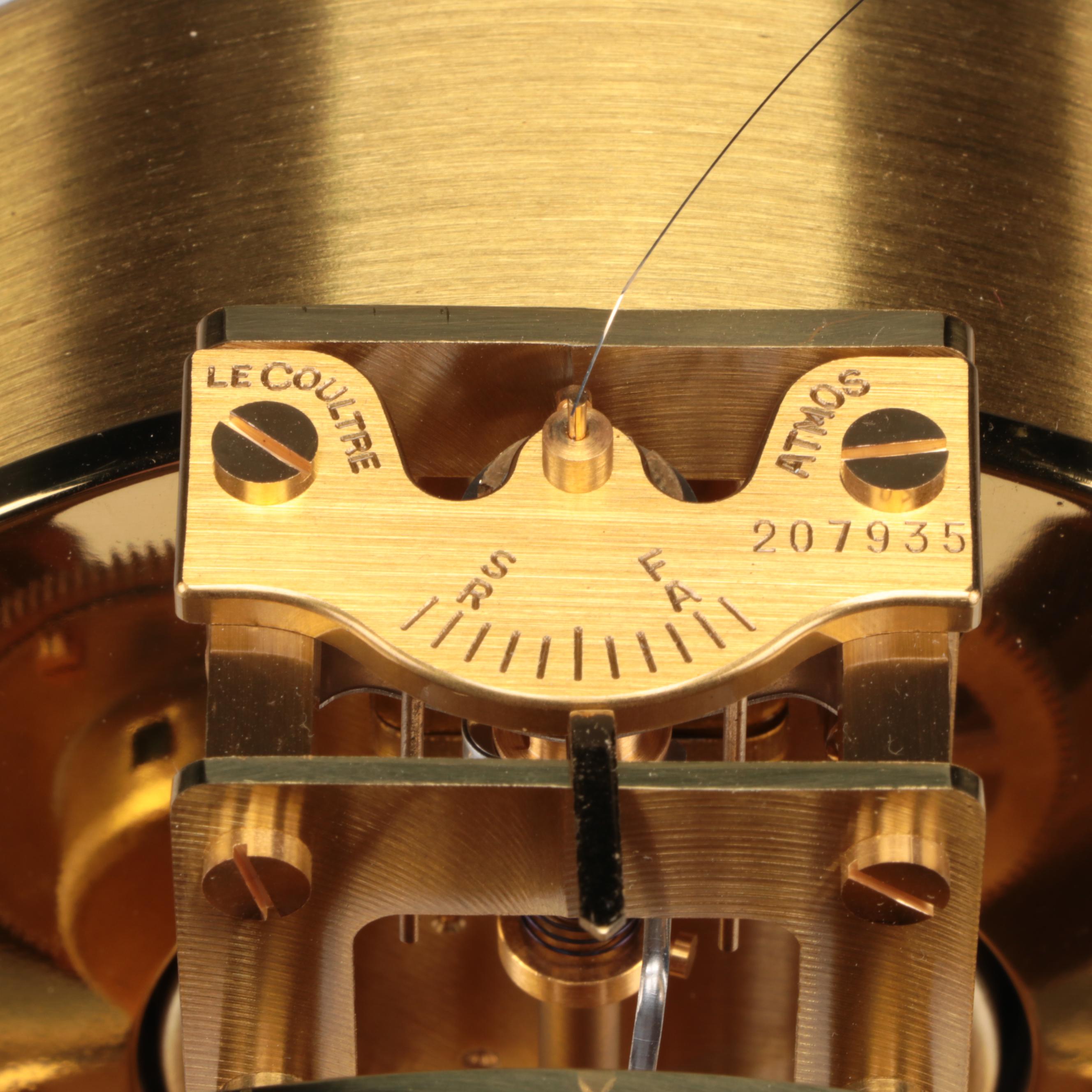 Jaeger-LeCoultre Atmos Self-Winding Perpetual Motion Mantel Clock