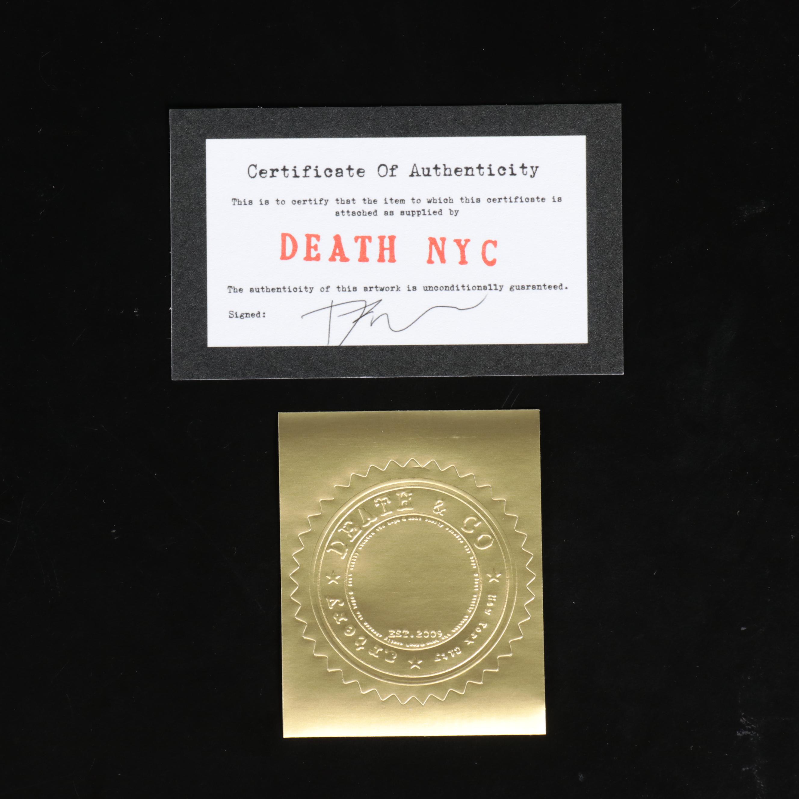 Death NYC Pop Art Graphic Print After Takato Yamamoto