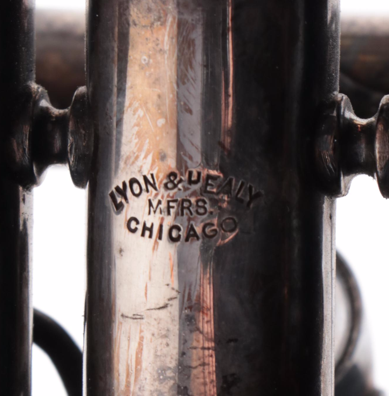 Lyon & Healy Silver Plate and Mother-of-Pearl Duplex Coronet, 1903