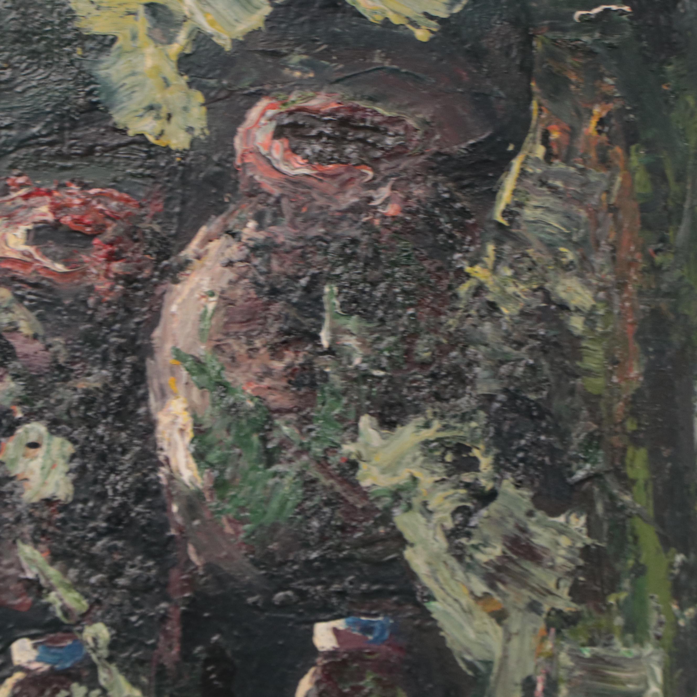 Abstract Expressionistic Style Oil Painting