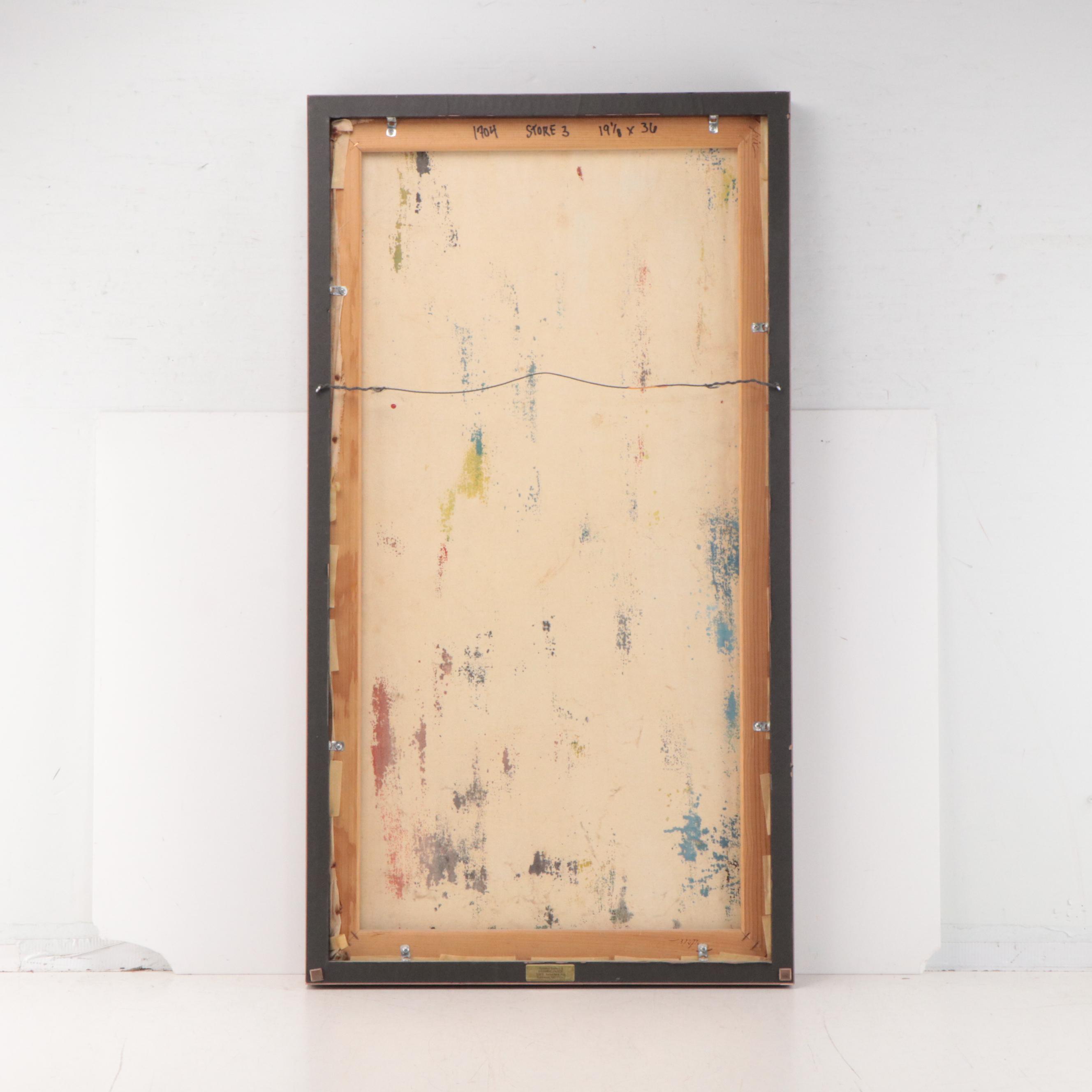 Abstract Expressionistic Style Oil Painting