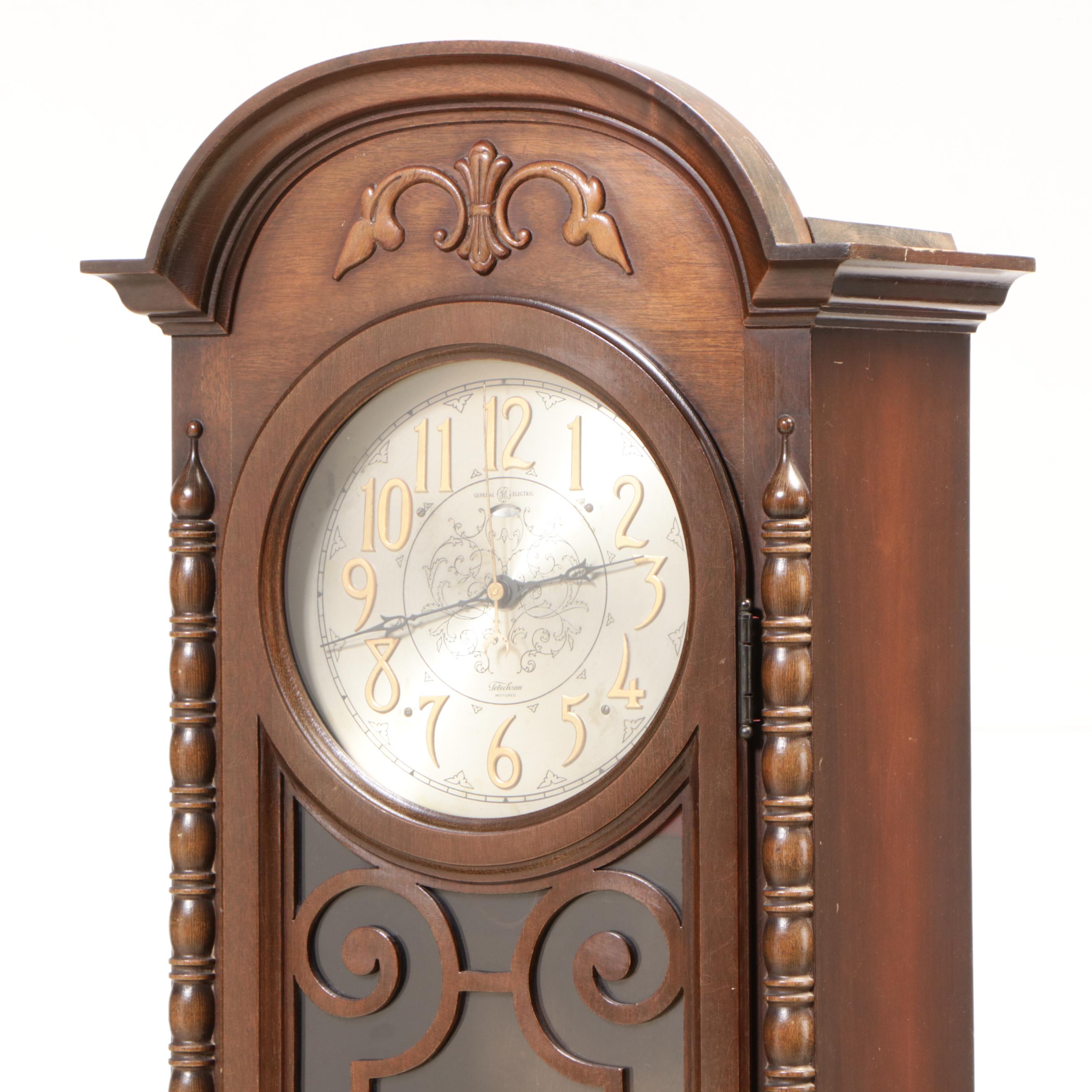 General Electric Art Deco Style Grandmother Clock, Mid-20th Century