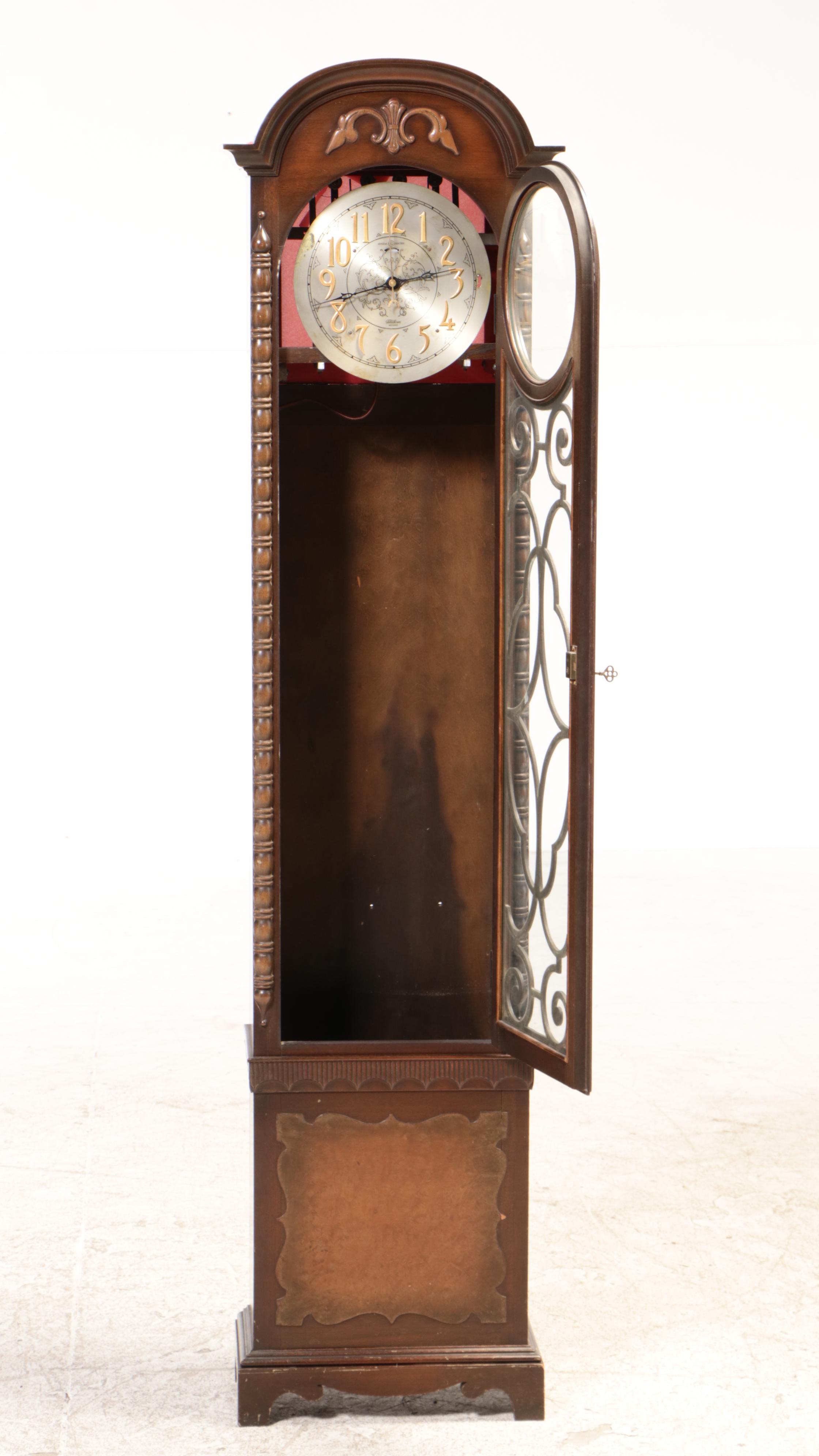 General Electric Art Deco Style Grandmother Clock, Mid-20th Century