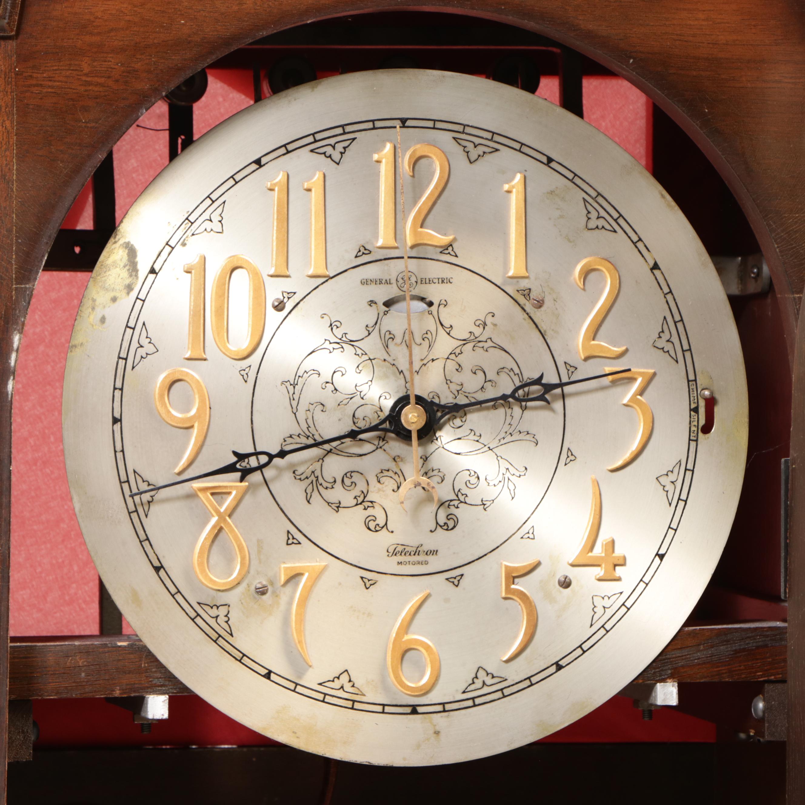 General Electric Art Deco Style Grandmother Clock, Mid-20th Century