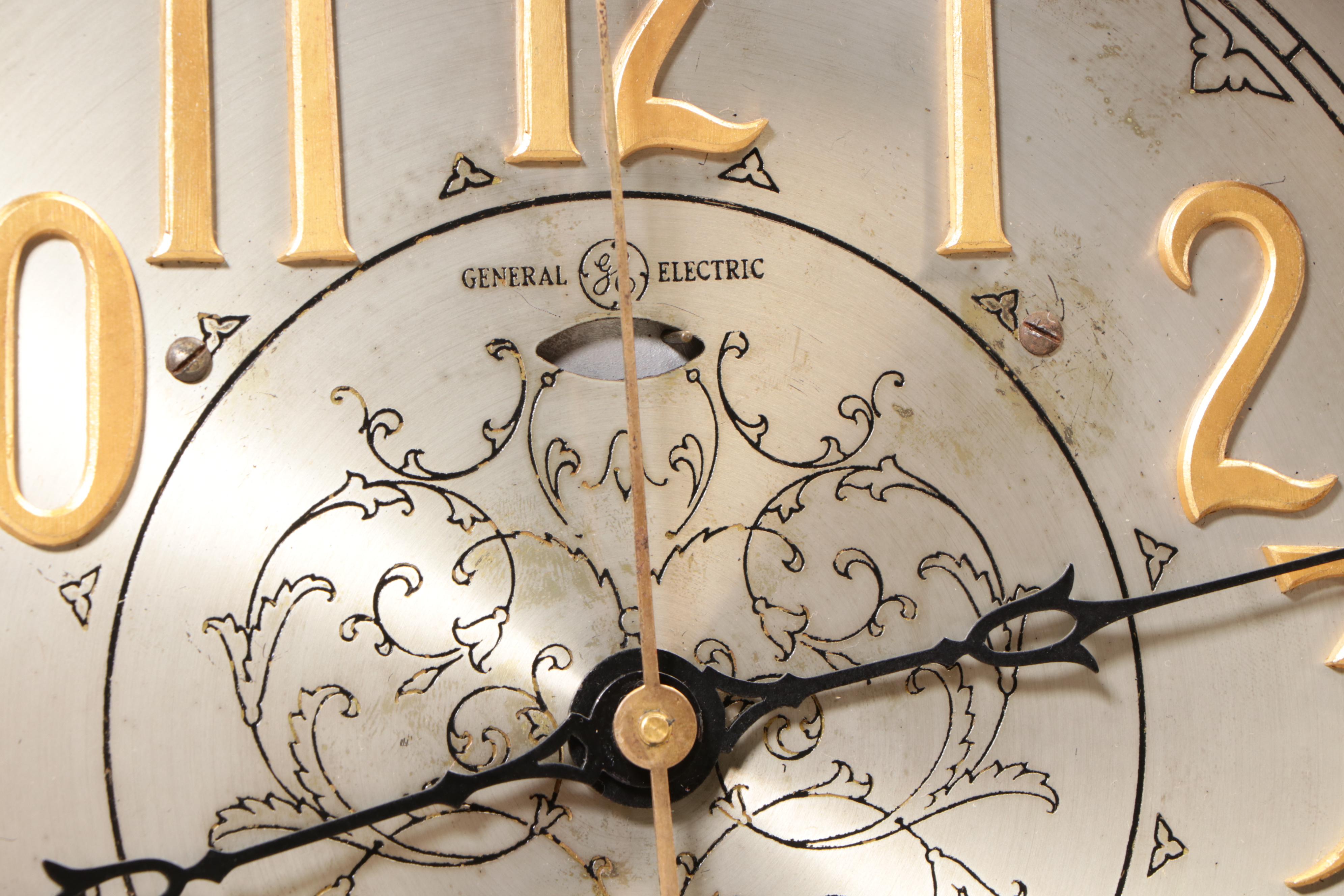 General Electric Art Deco Style Grandmother Clock, Mid-20th Century