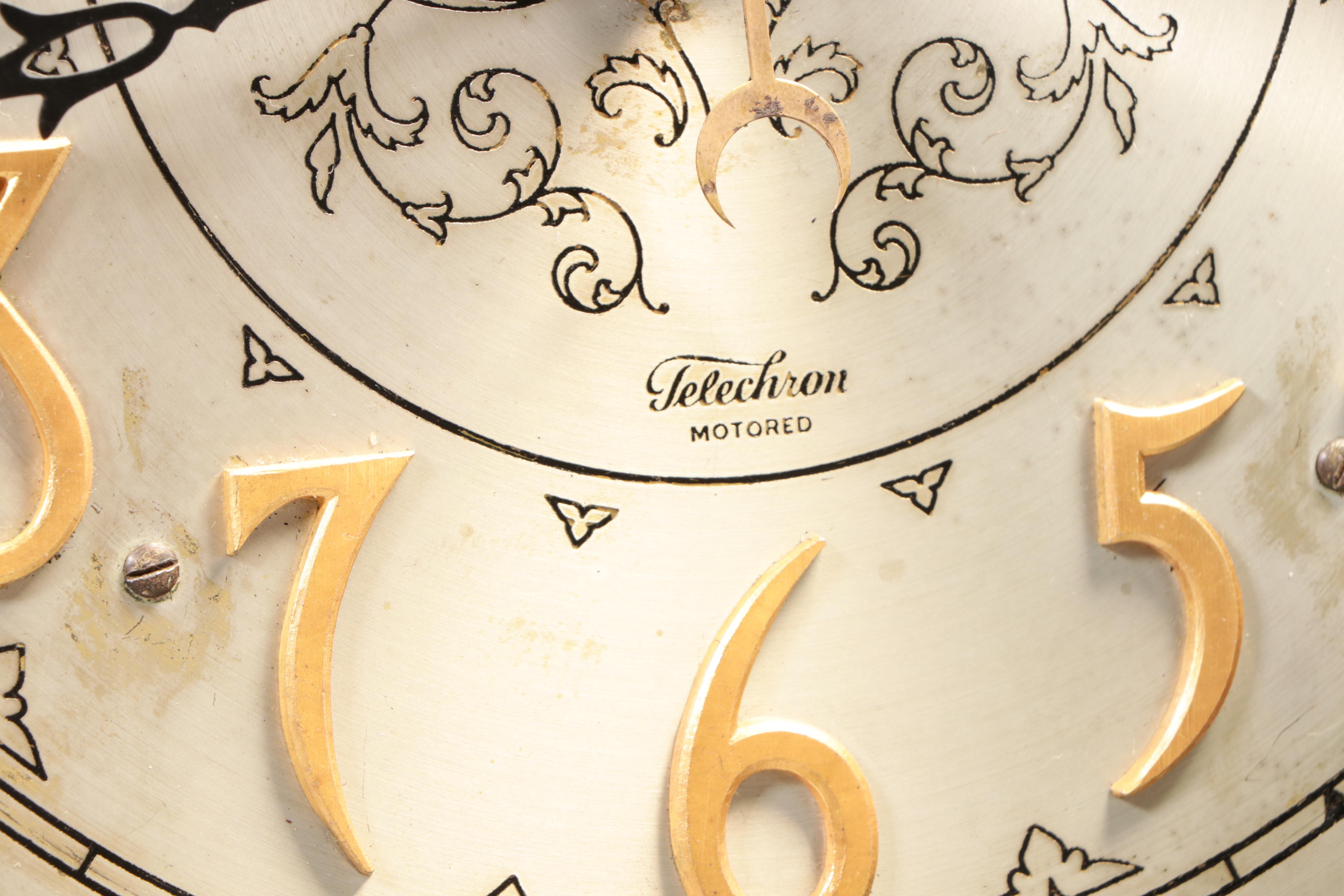 General Electric Art Deco Style Grandmother Clock, Mid-20th Century