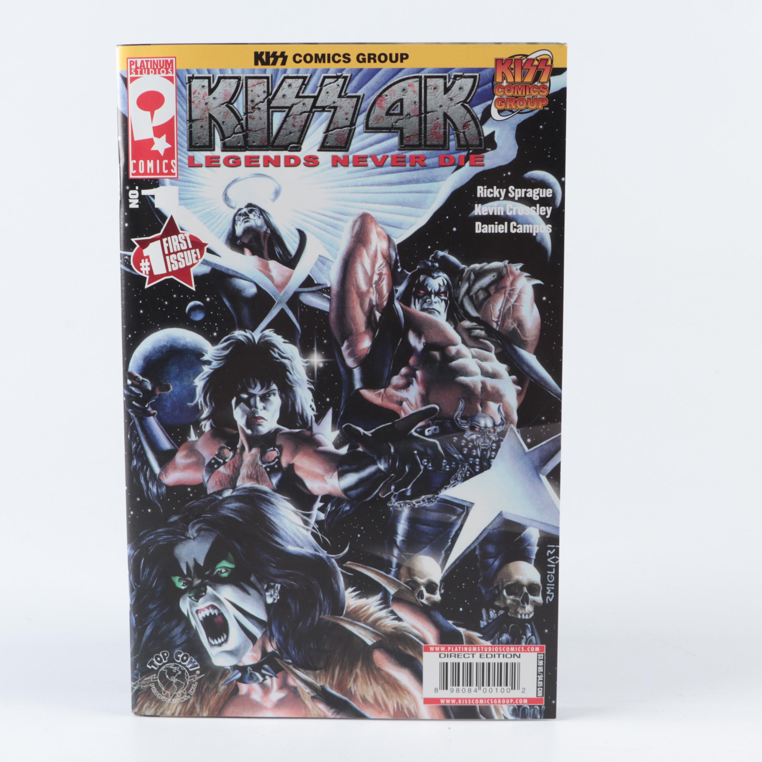 Modern Age "Teenage Mutant Ninja Turtles", "KISS 4K", and More Comic Books