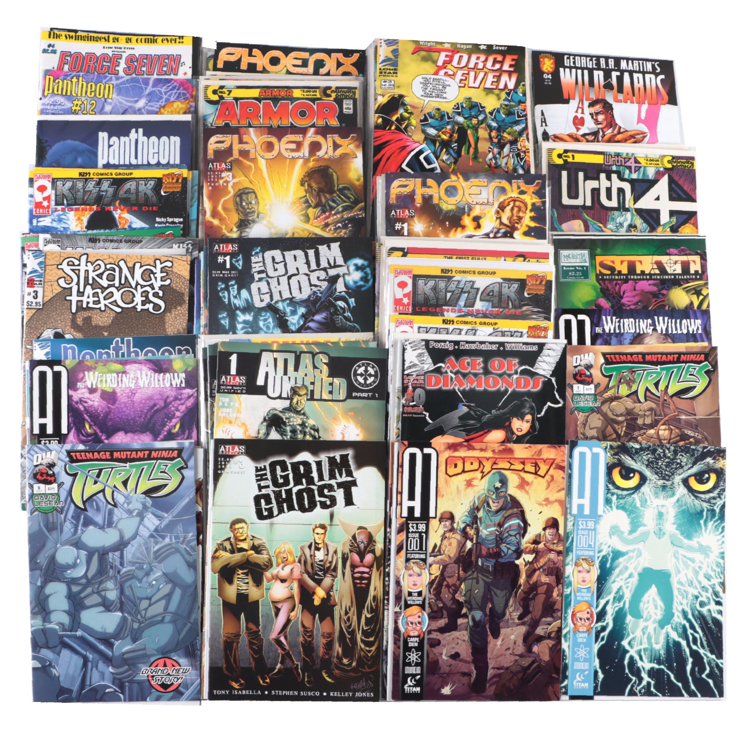 Modern Age "Teenage Mutant Ninja Turtles", "KISS 4K", and More Comic Books