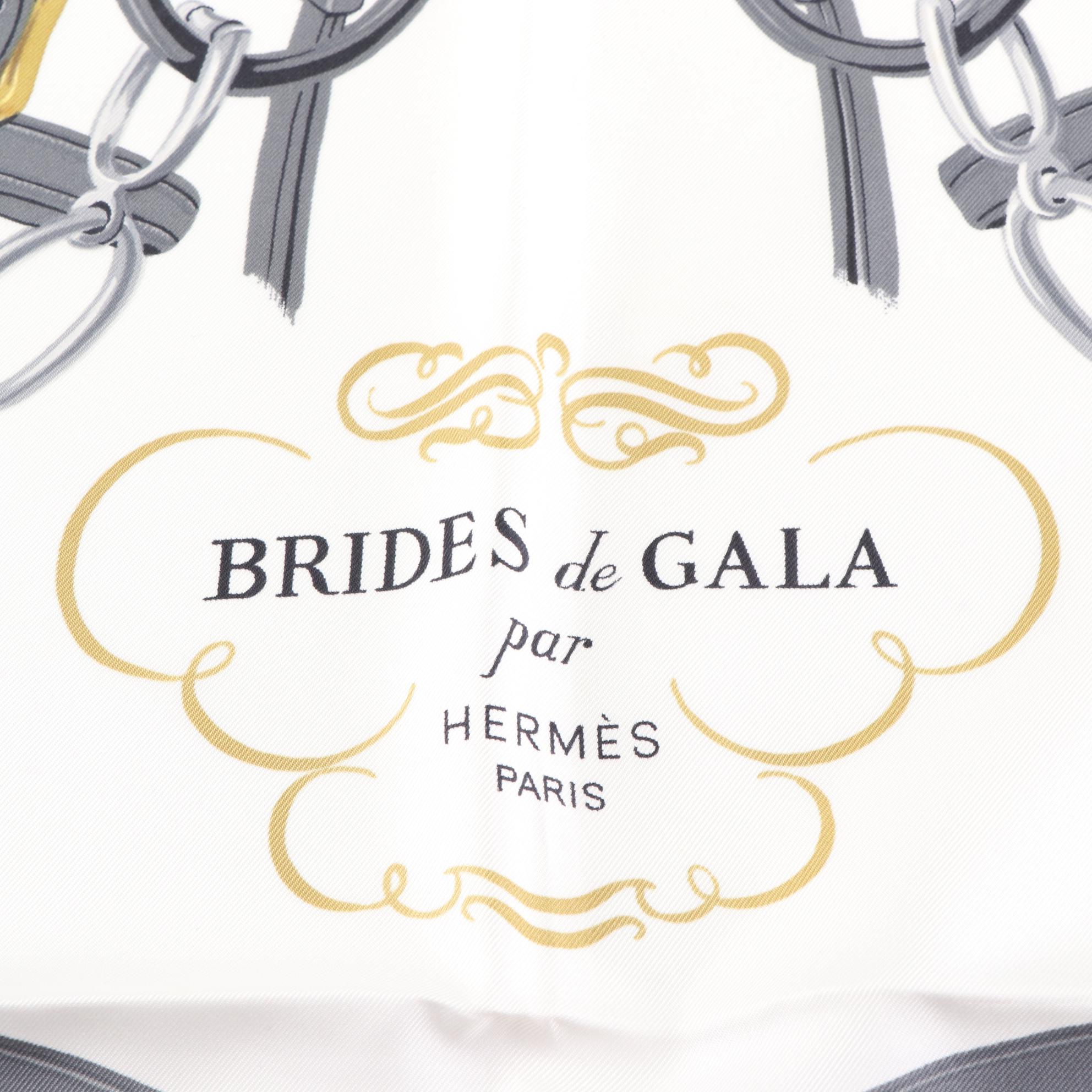 Hermès "Brides de Gala" Scarf 90 in Silk Twill