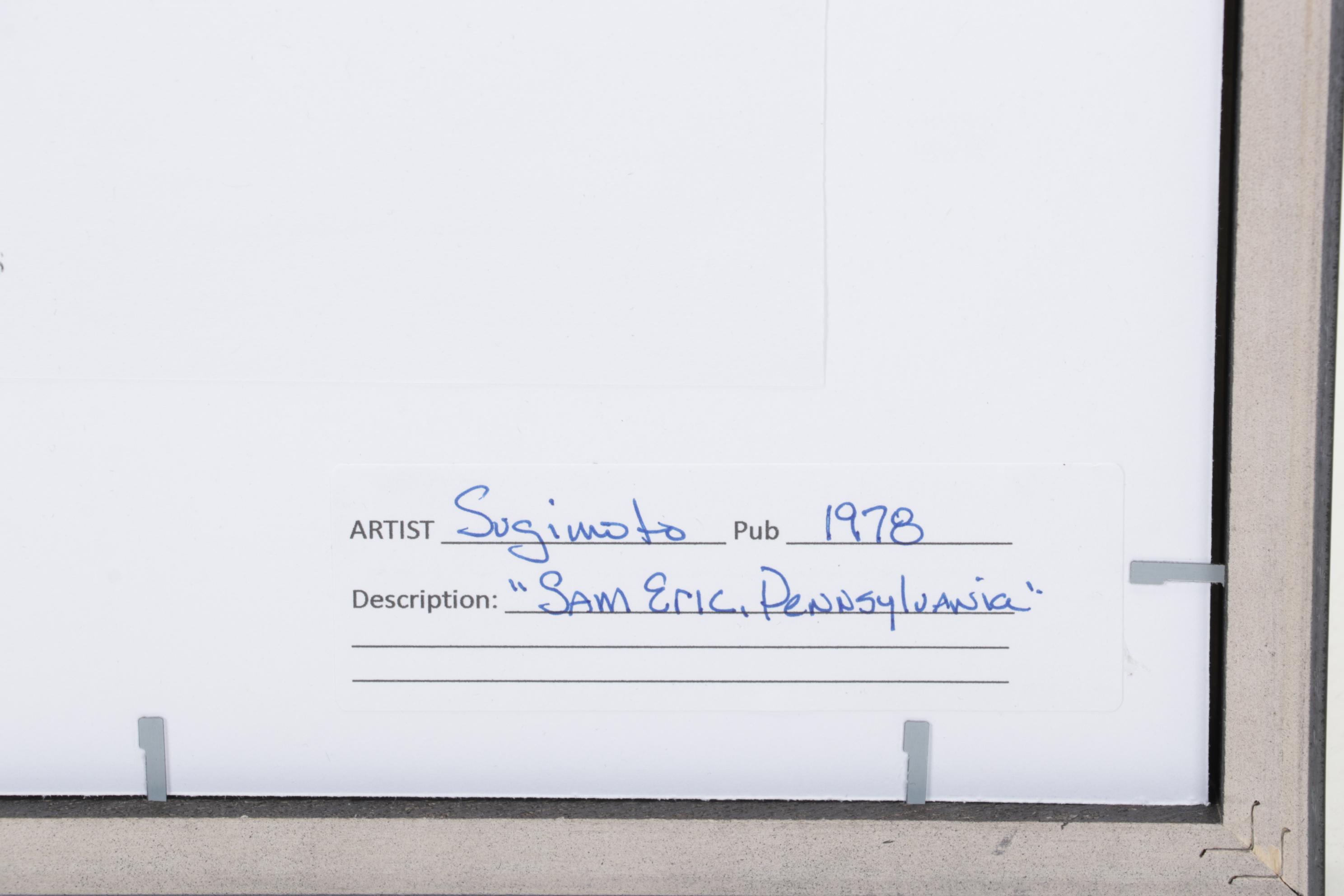 Sugimoto Hiroshi Offset Lithograph "Sam Eric, Pennsylvania," 1995