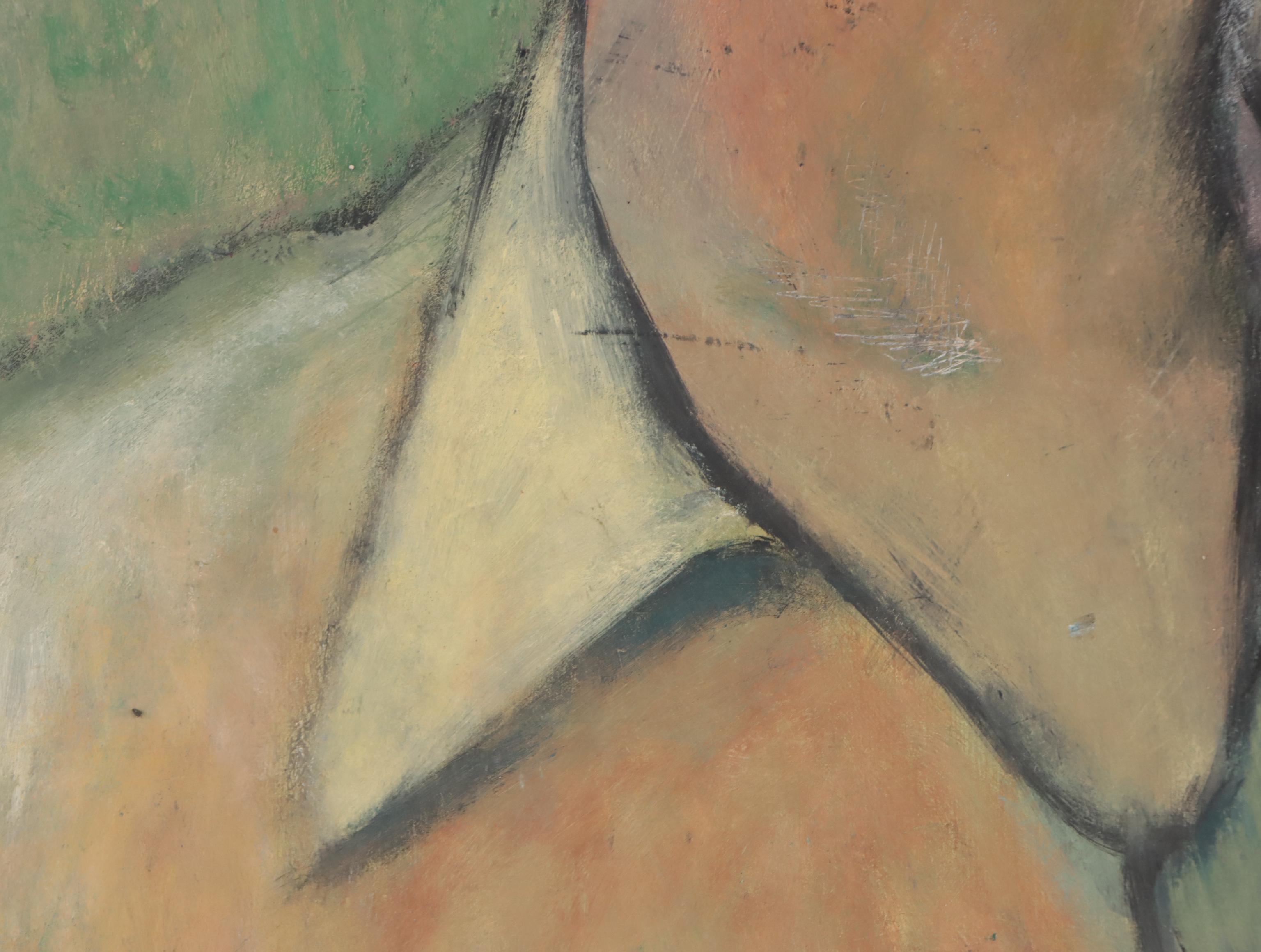 Portrait Oil Painting, Late 20th Century