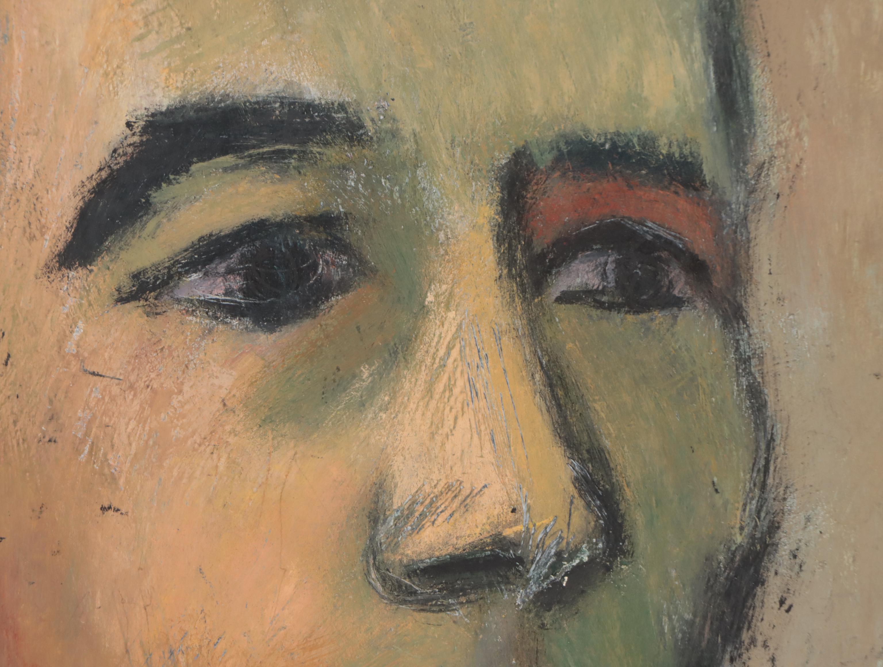 Portrait Oil Painting, Late 20th Century