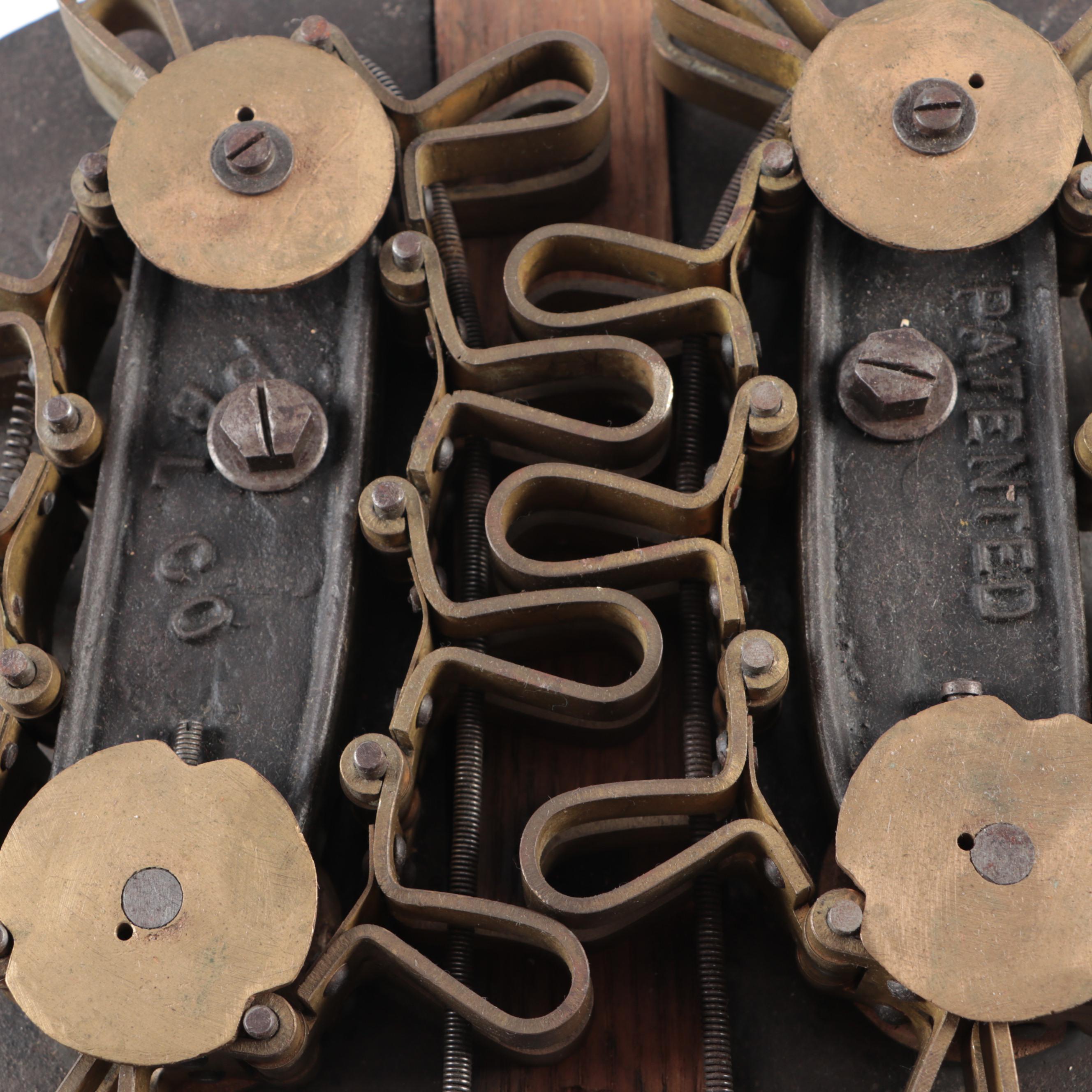Antique Cast Iron Crimper, Late 19th Century