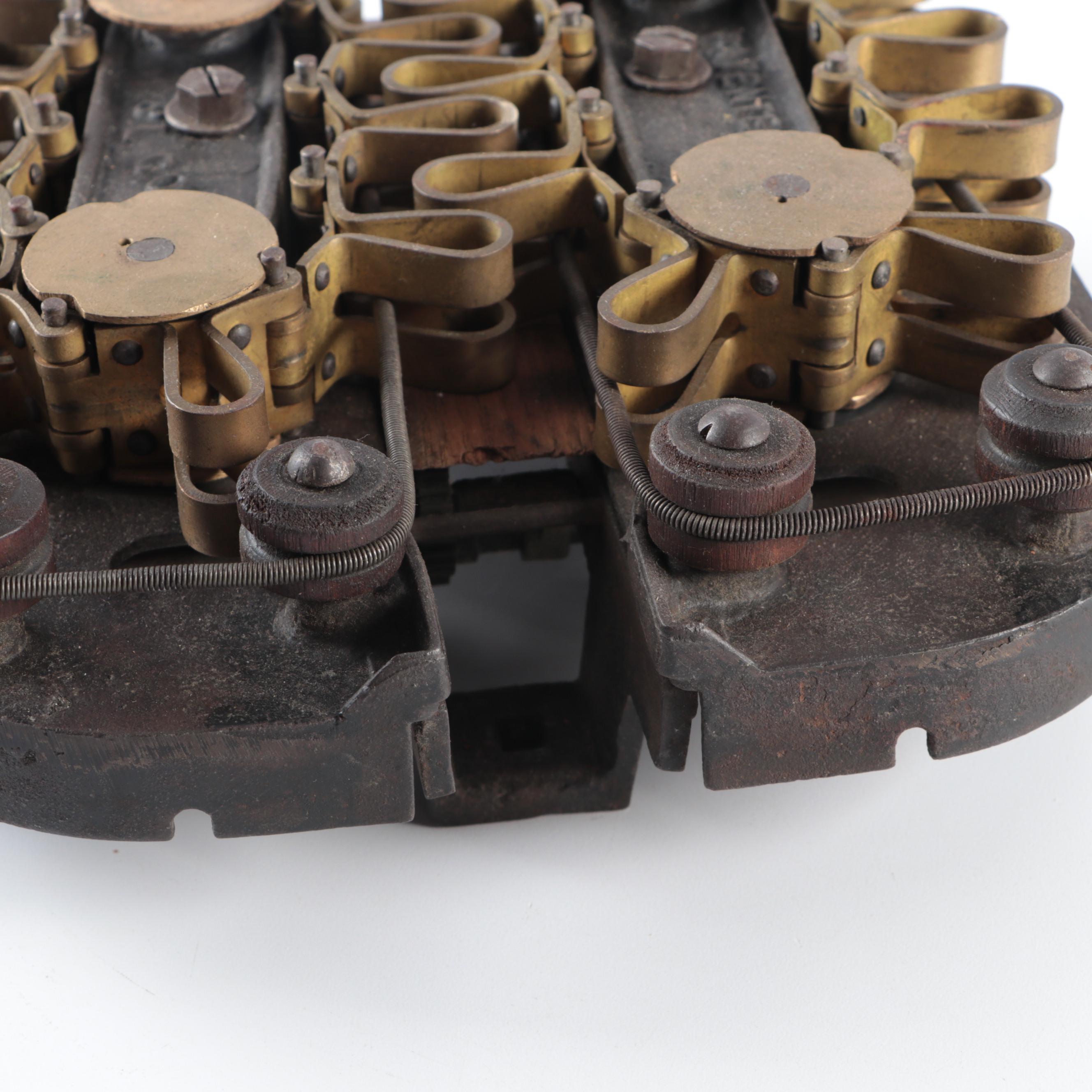 Antique Cast Iron Crimper, Late 19th Century