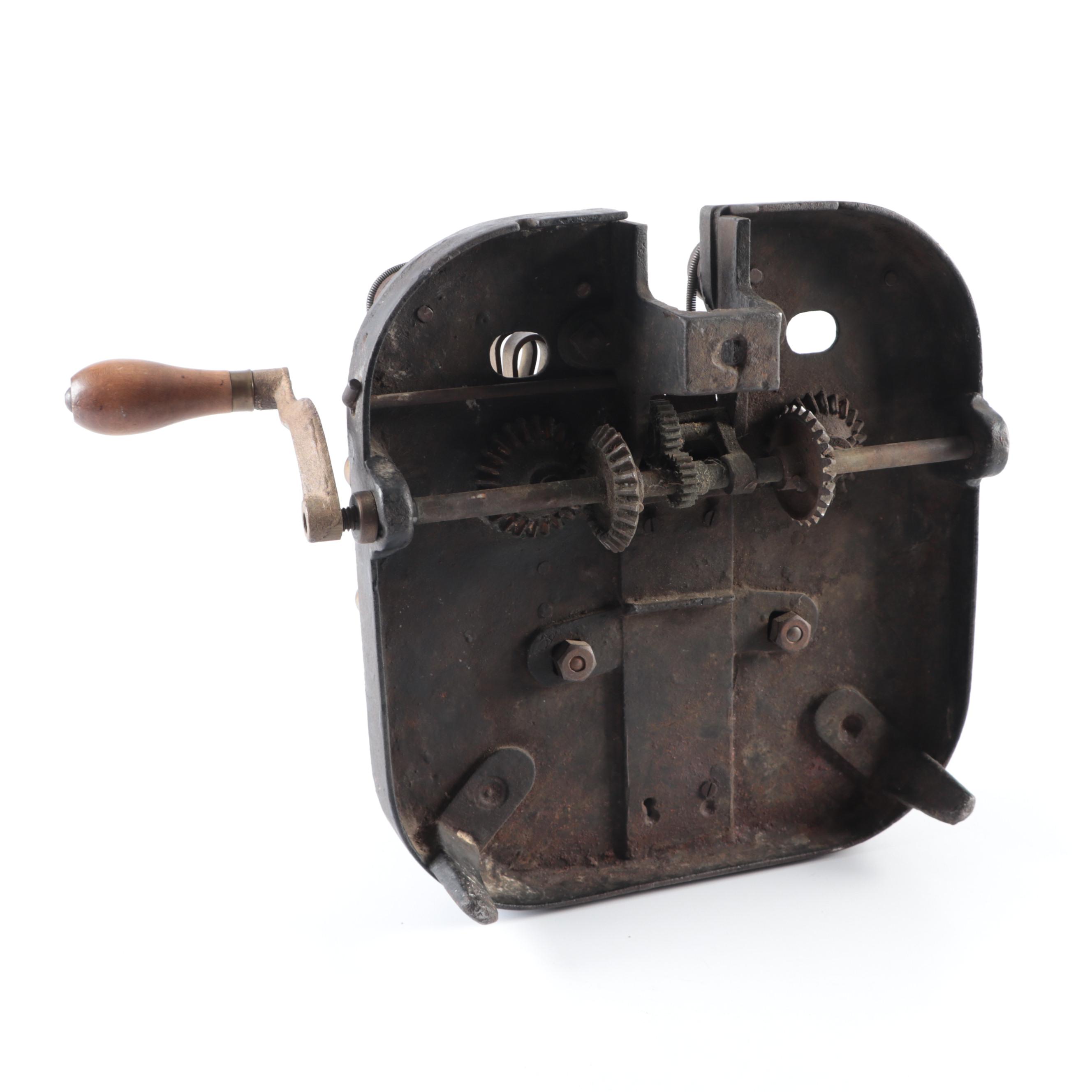 Antique Cast Iron Crimper, Late 19th Century