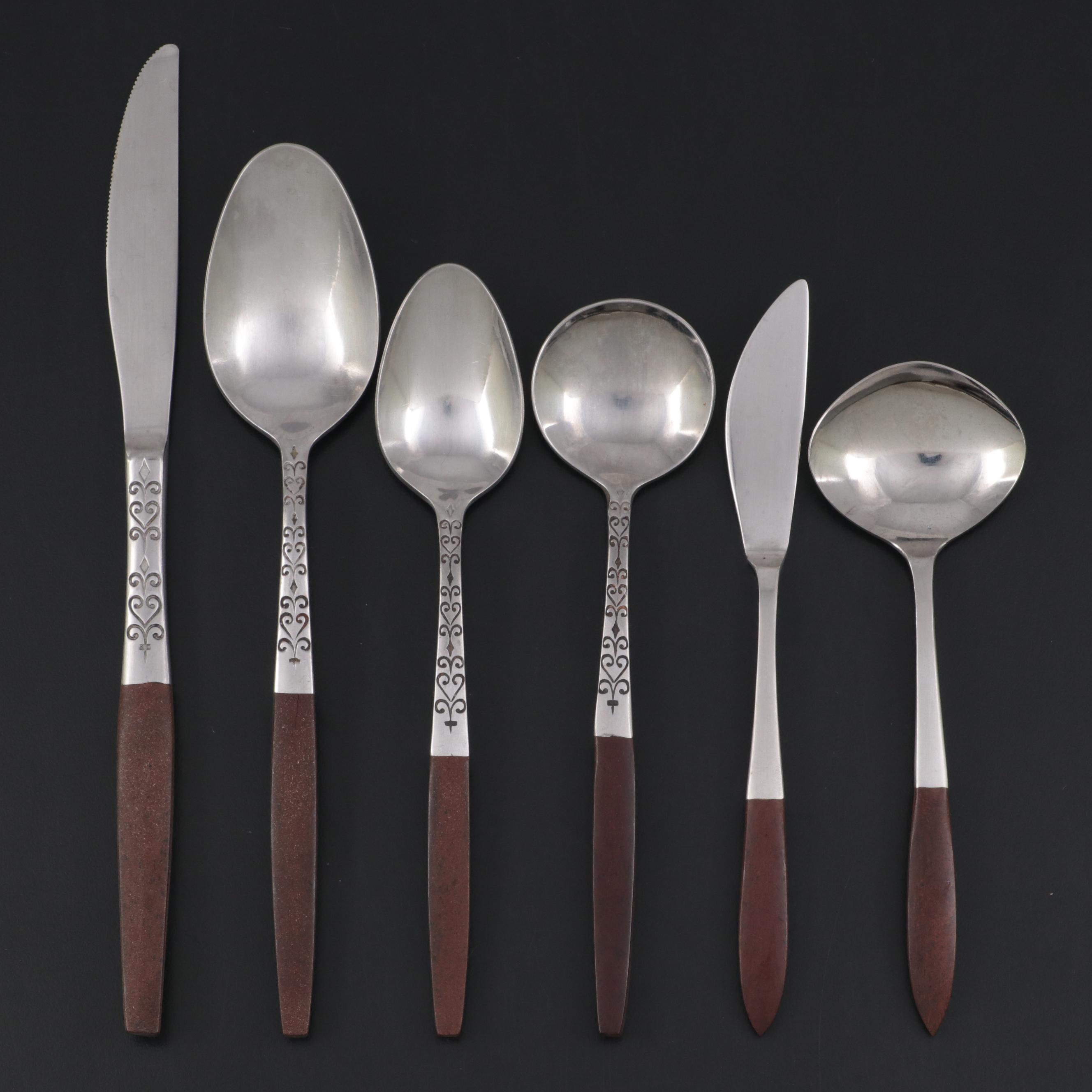 Mid Century Interpur Japan Stainless Steel Flatware