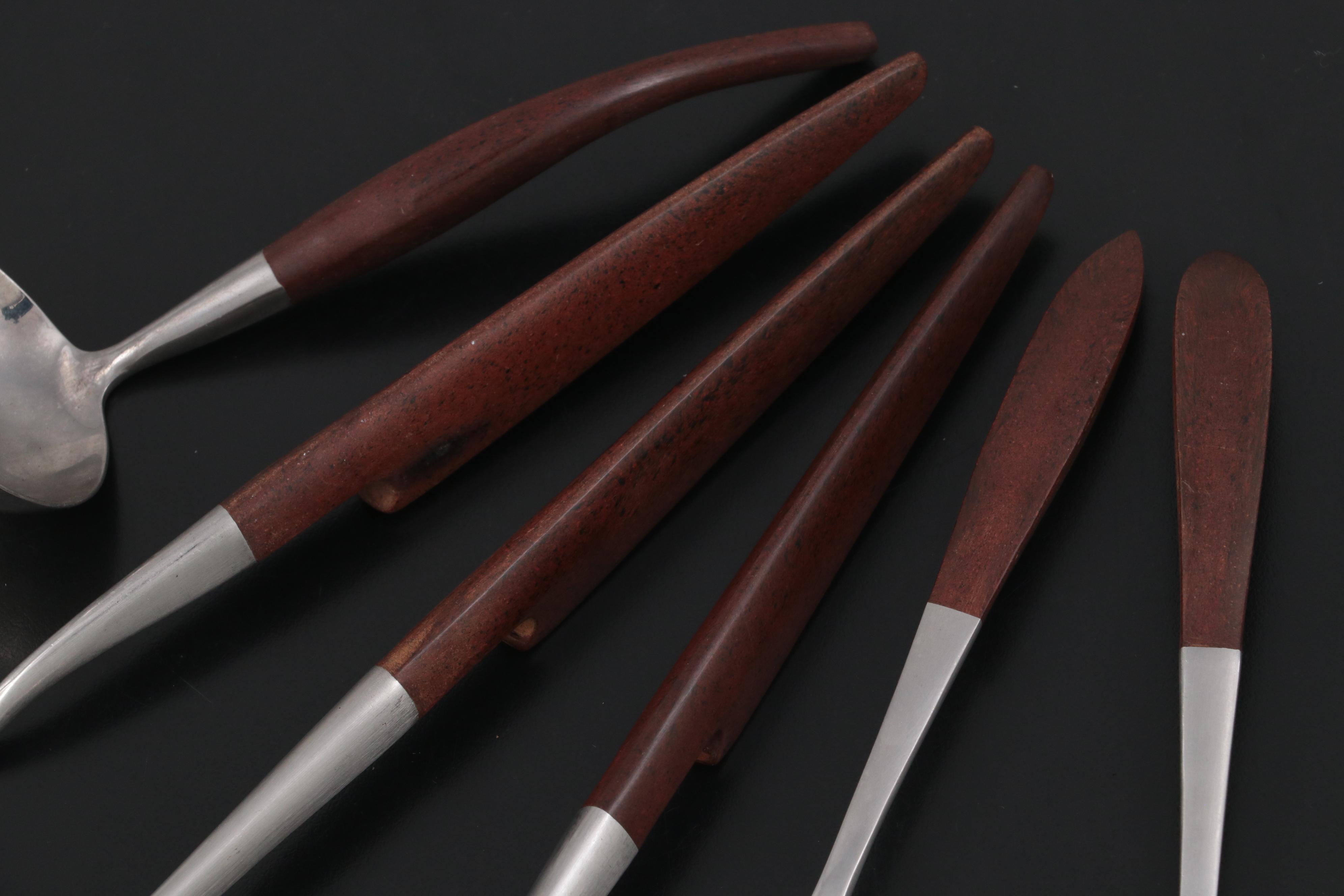 Mid Century Interpur Japan Stainless Steel Flatware