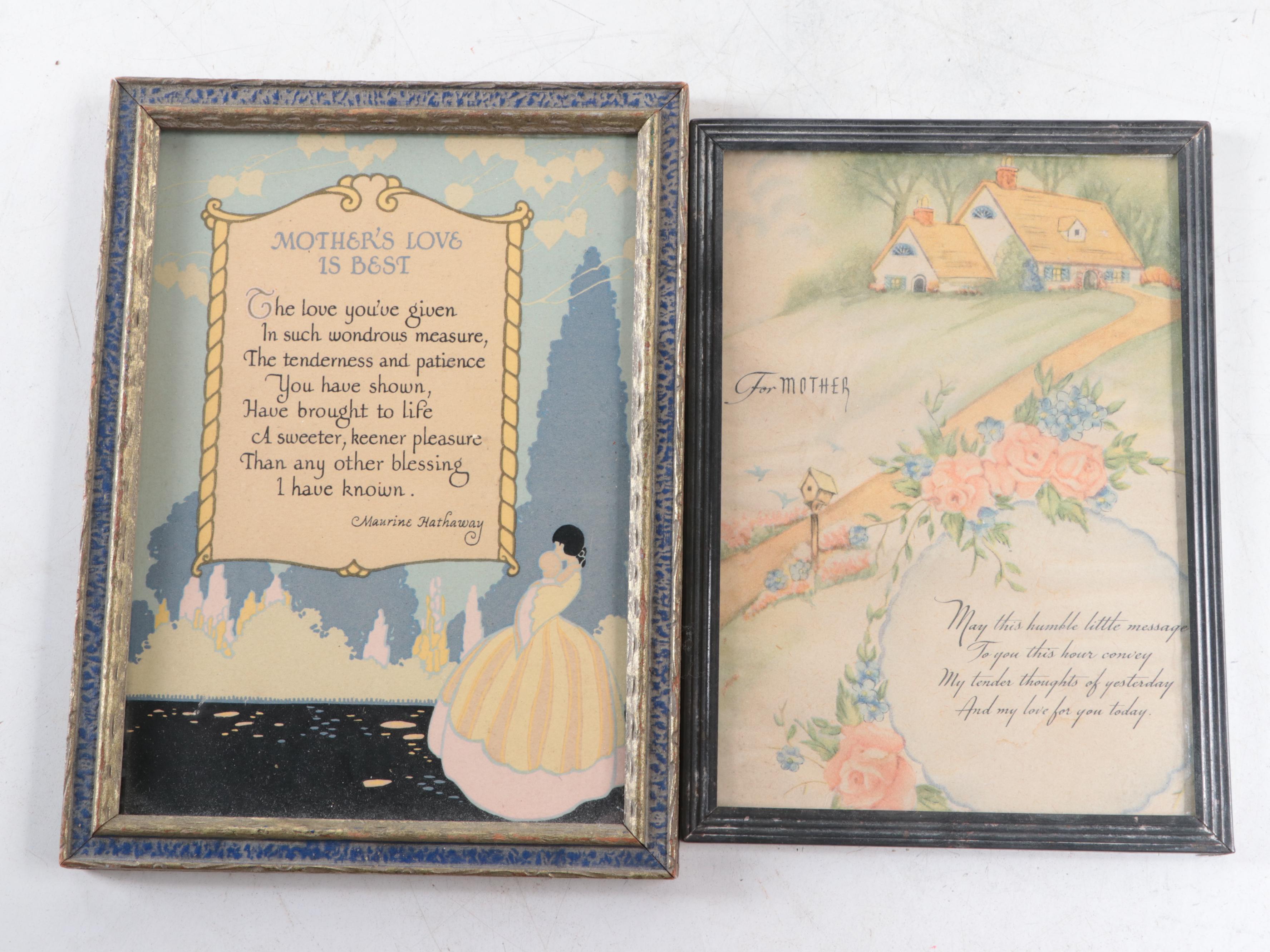 Art Deco Wood Swivel Frame Stand with N.A.N.Co. Metal Plaque and More