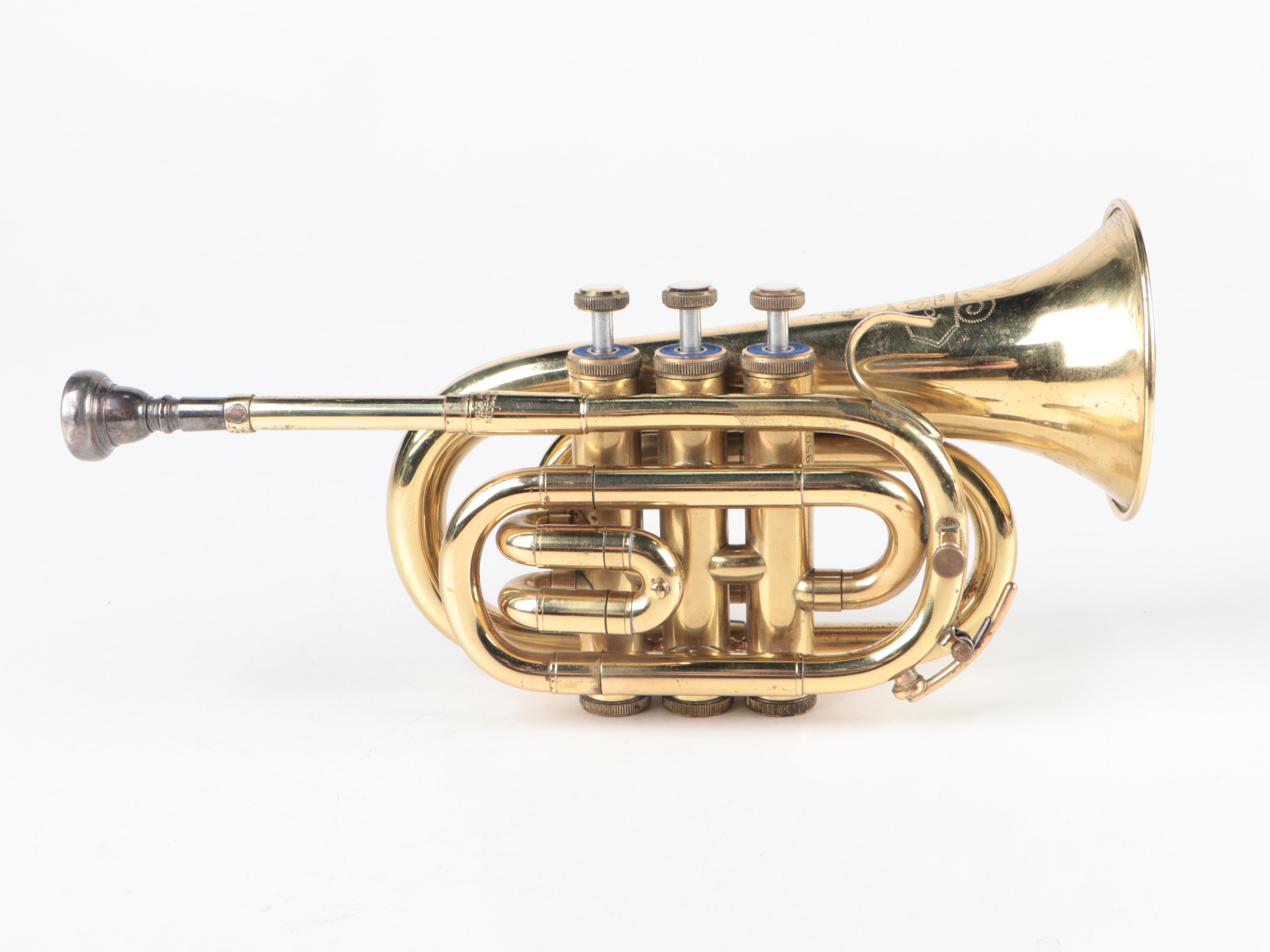Amati Kraslice Brass Pocket Cornet