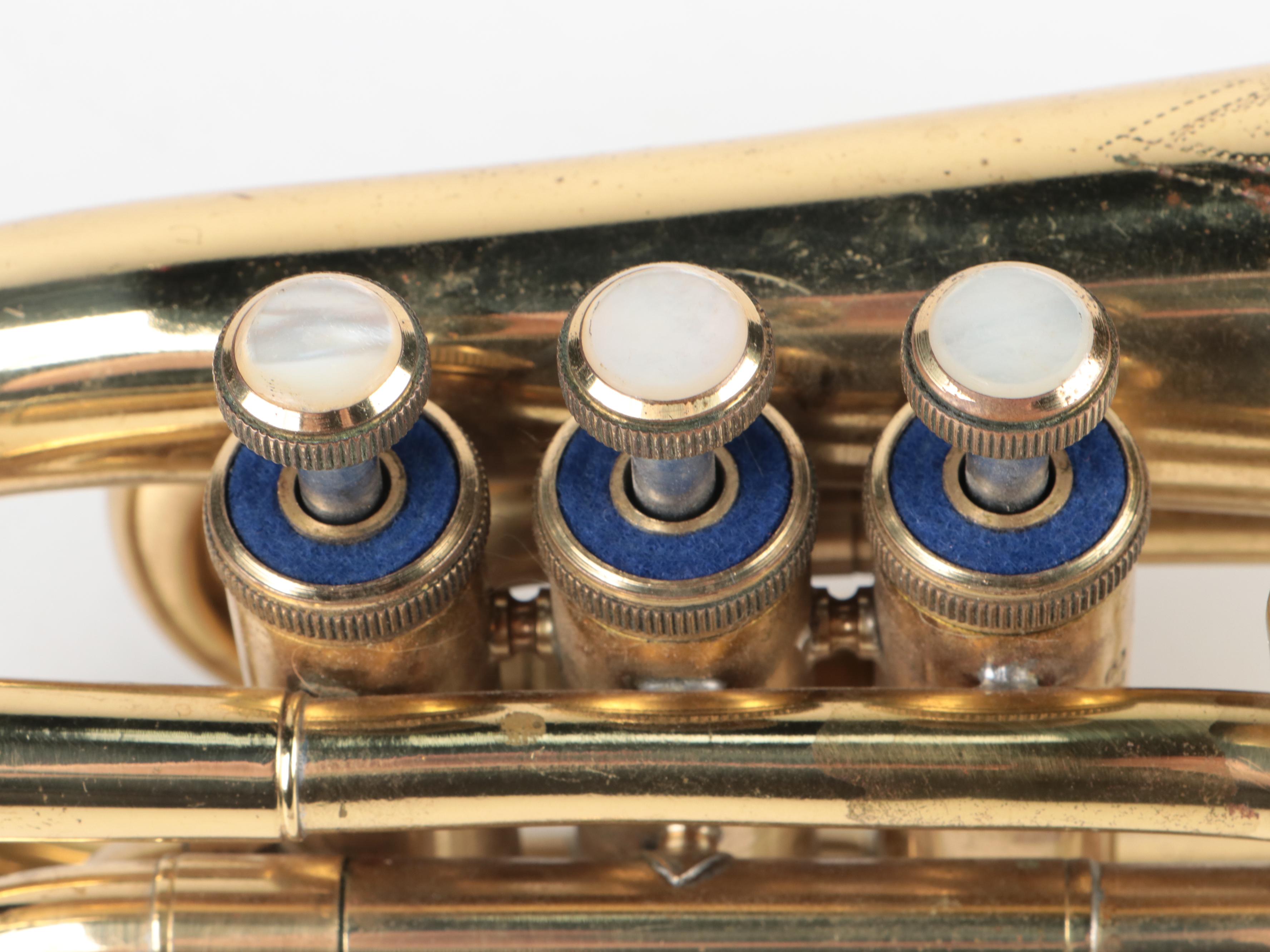 Amati Kraslice Brass Pocket Cornet