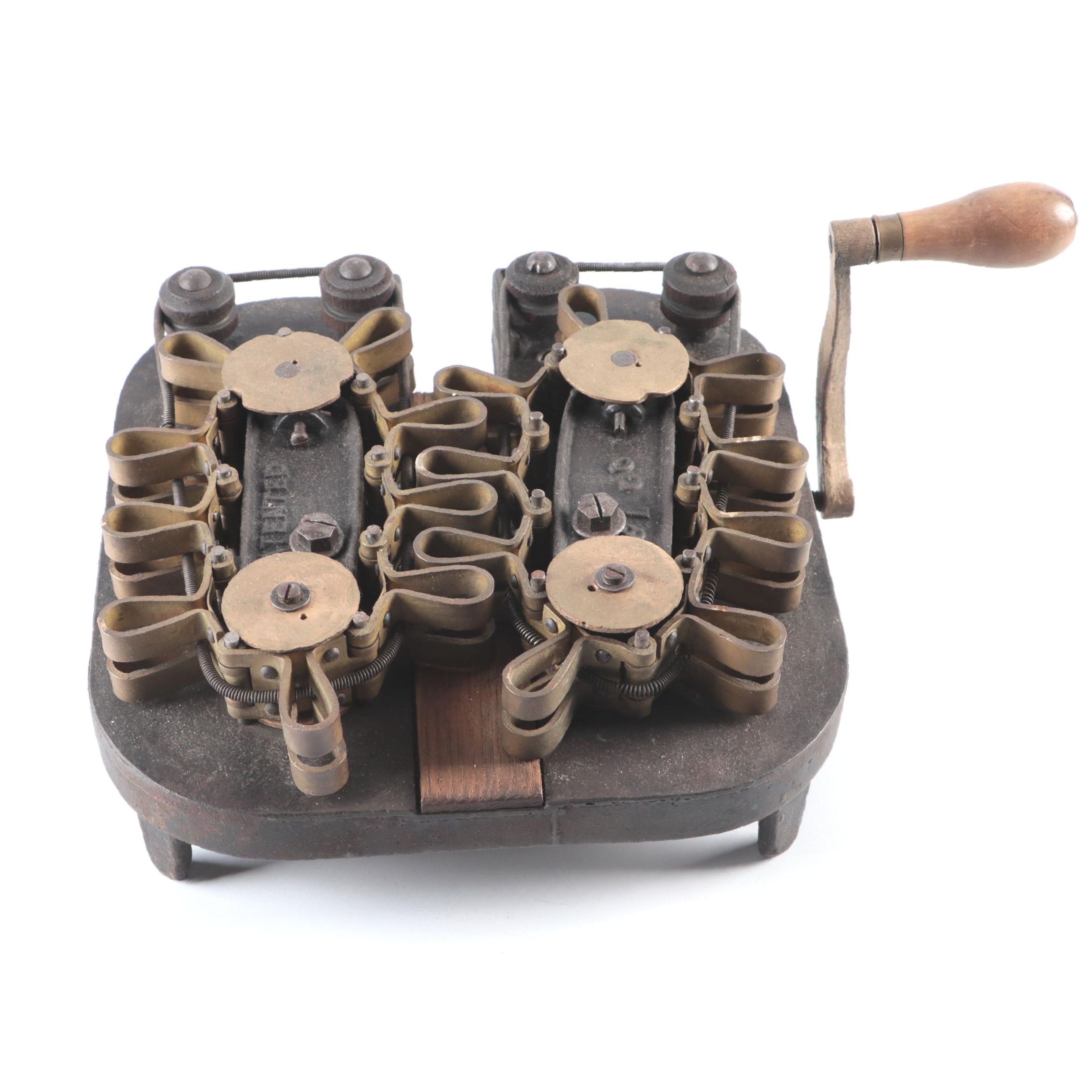 Antique Cast Iron Crimper, Late 19th Century