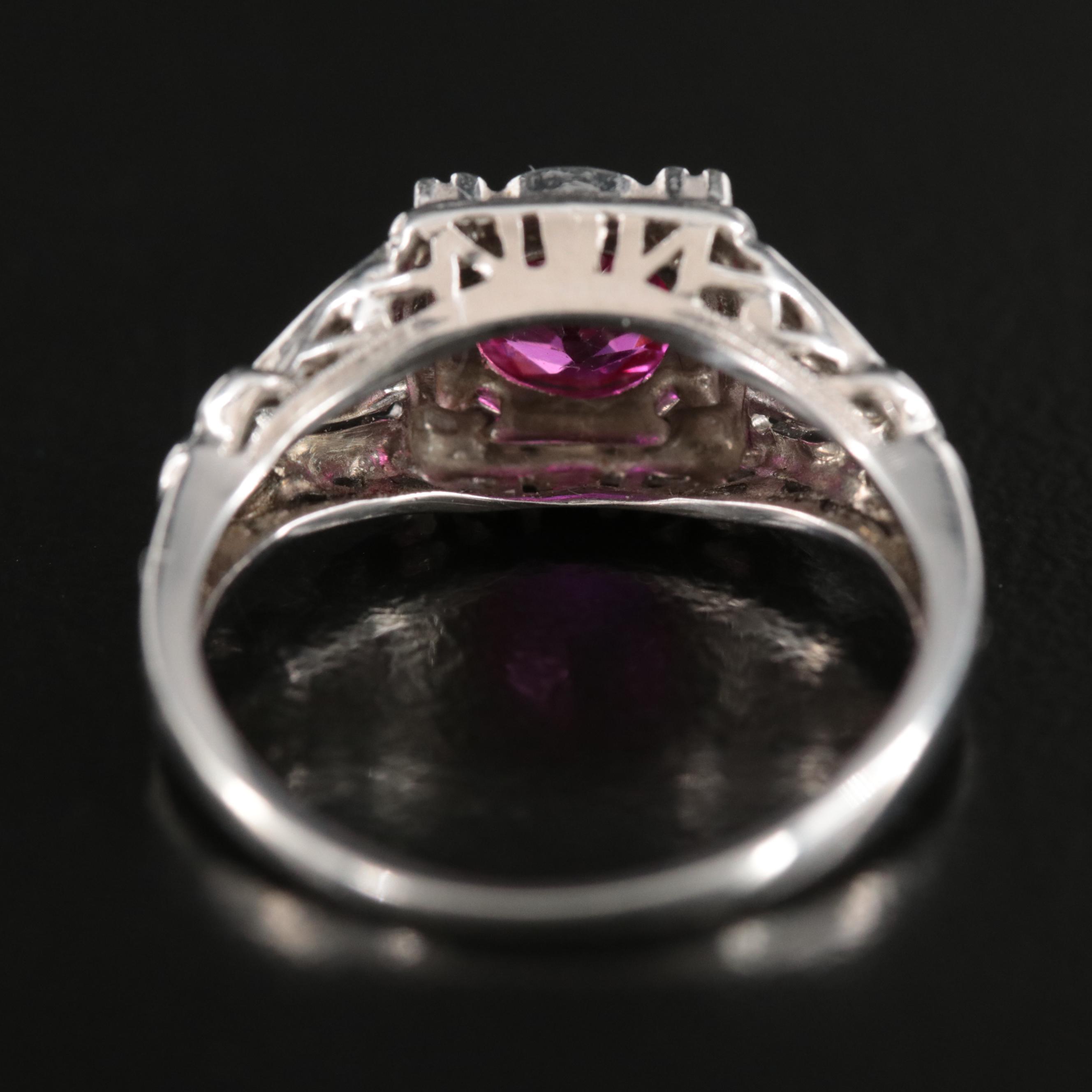 Vintage 18K Ruby Ring