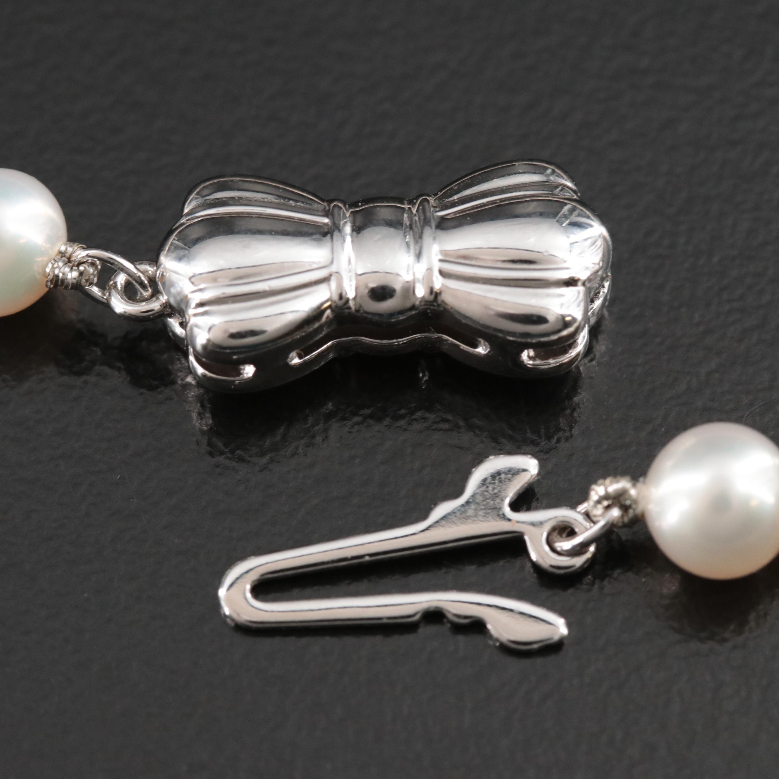 Sterling Sea Magic by Mikimoto Pearl Necklace