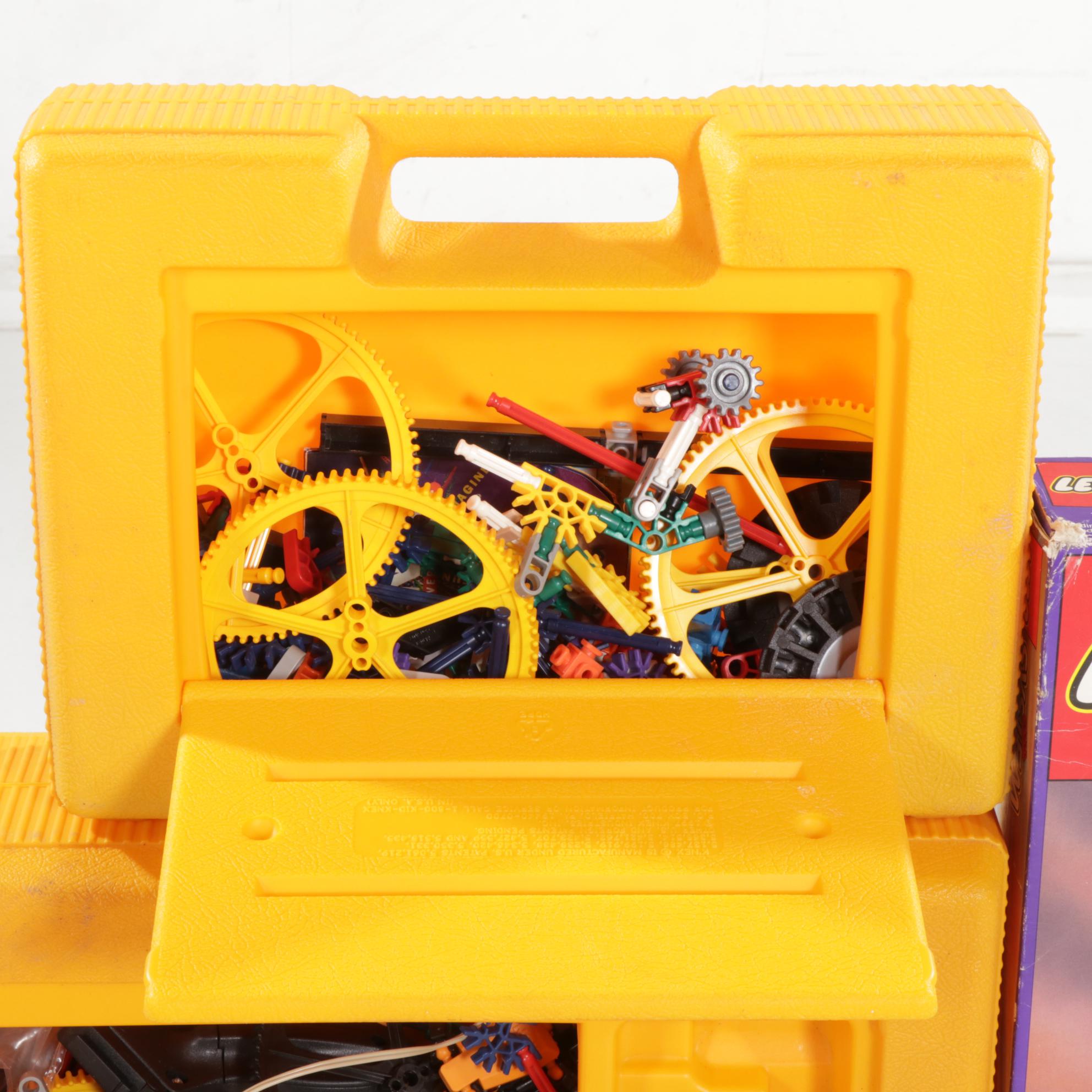 LEGO System Pirates and K'NEX Construction Toy Sets