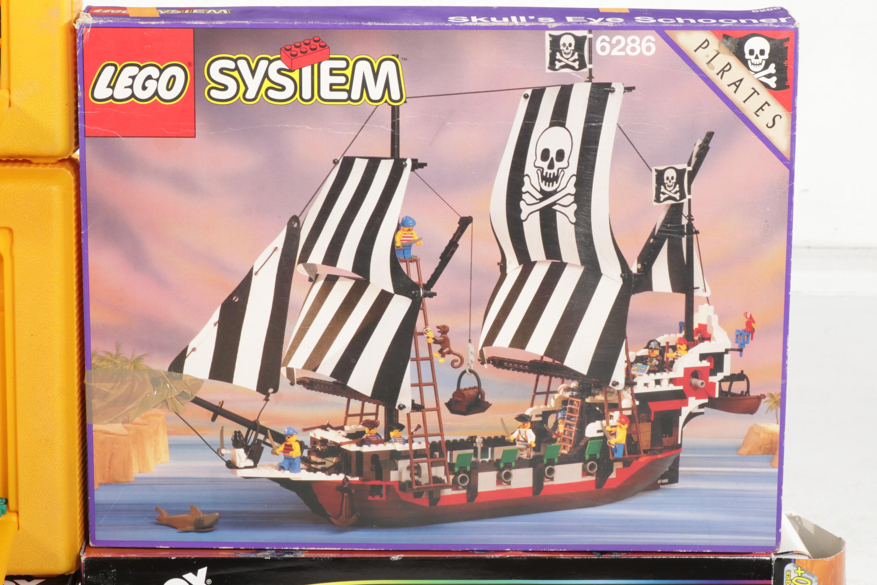 LEGO System Pirates and K'NEX Construction Toy Sets