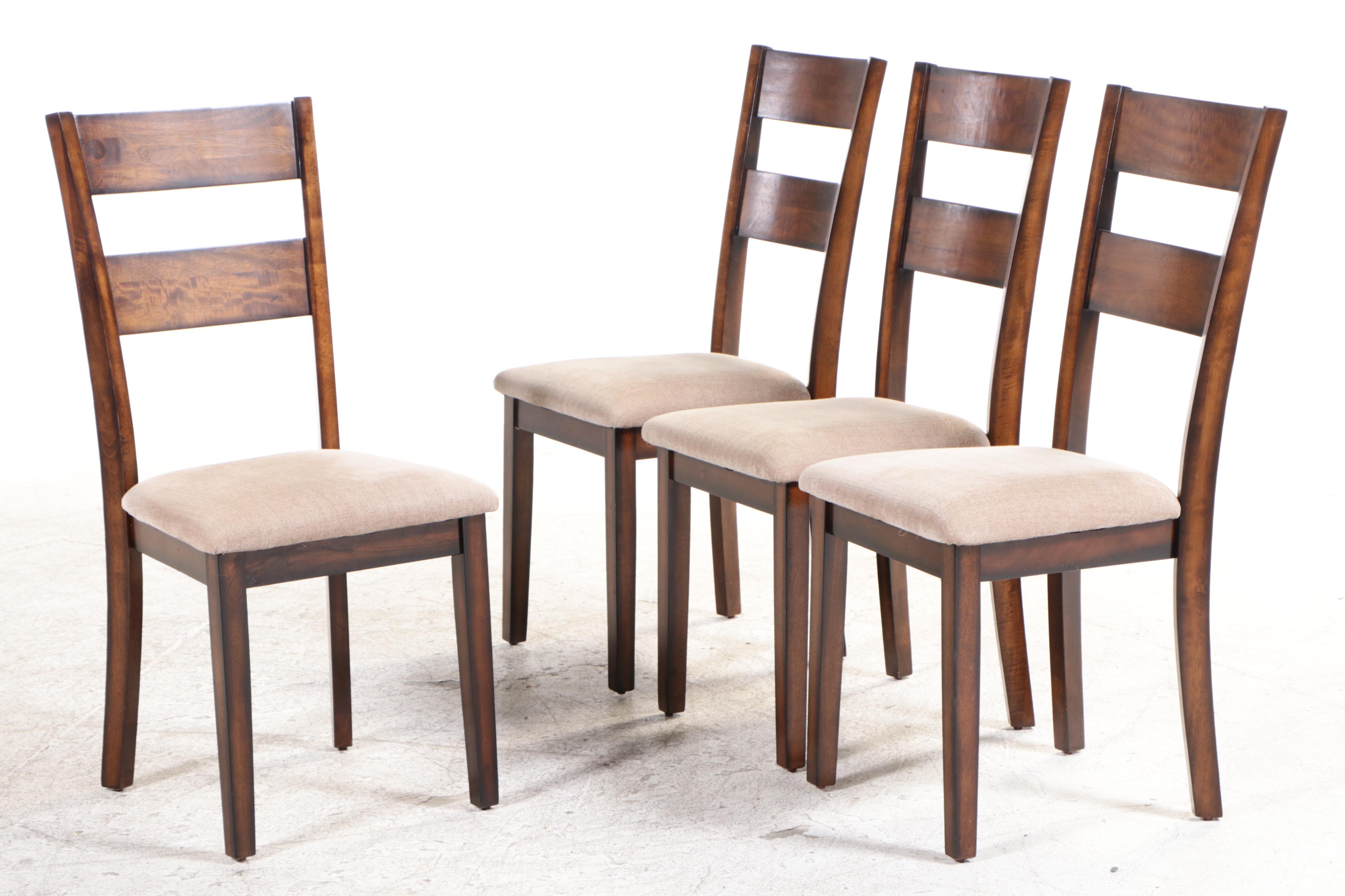 Five-Piece Standard Furniture Hardwood Dining Set