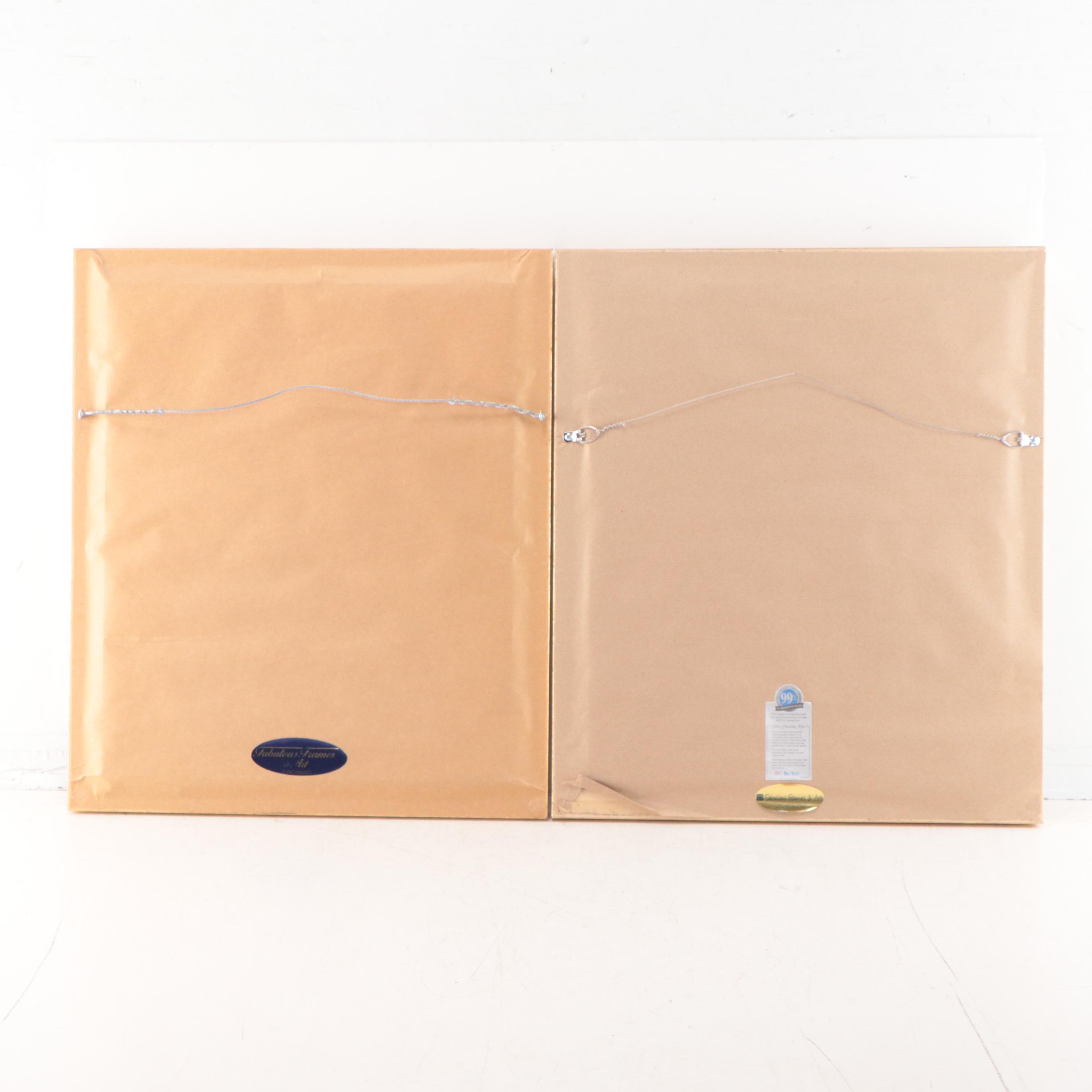 Presidential Inauguration Invitations for Bill Clinton and Barack Obama