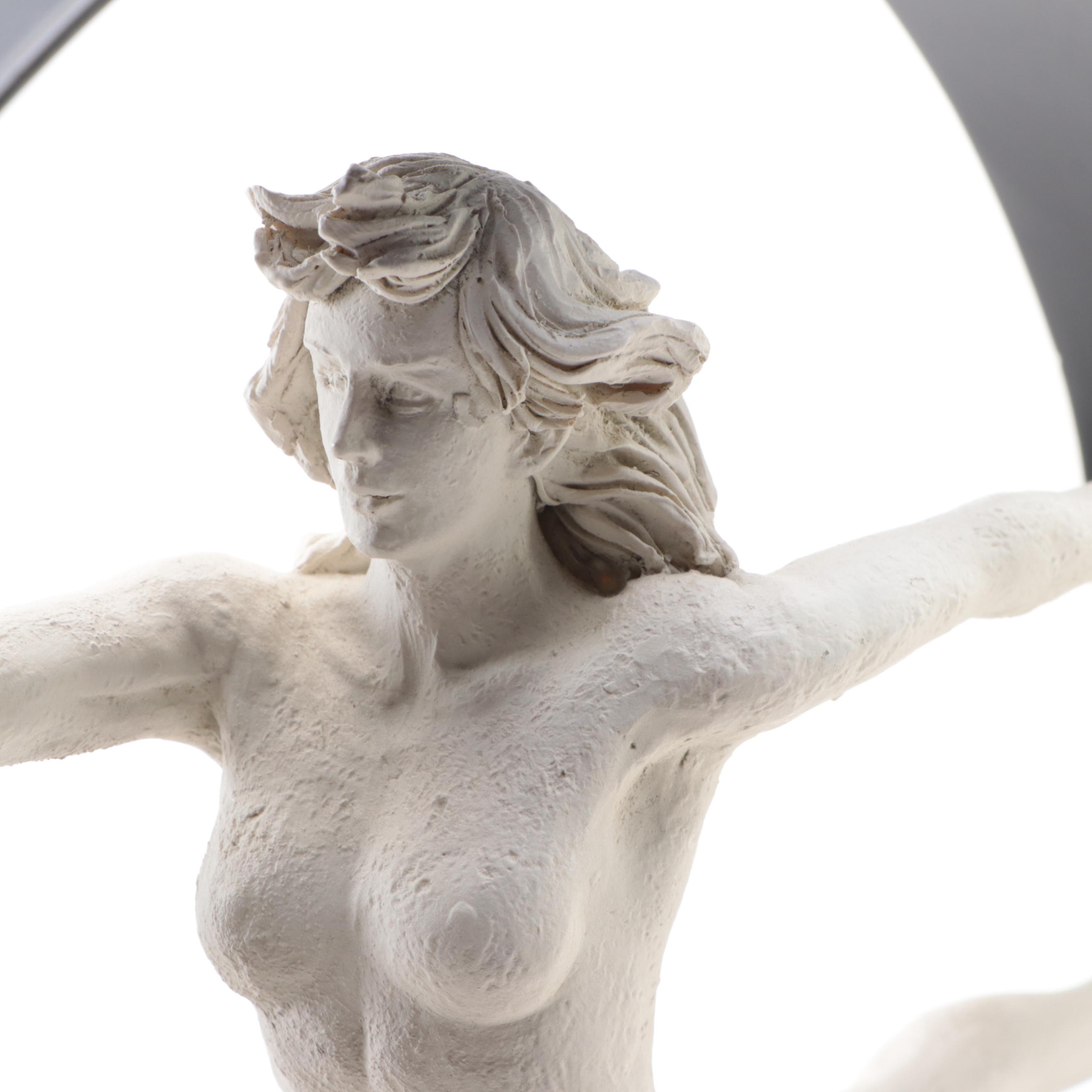 TMS Abstract Leaping Nude Figurines, 2006