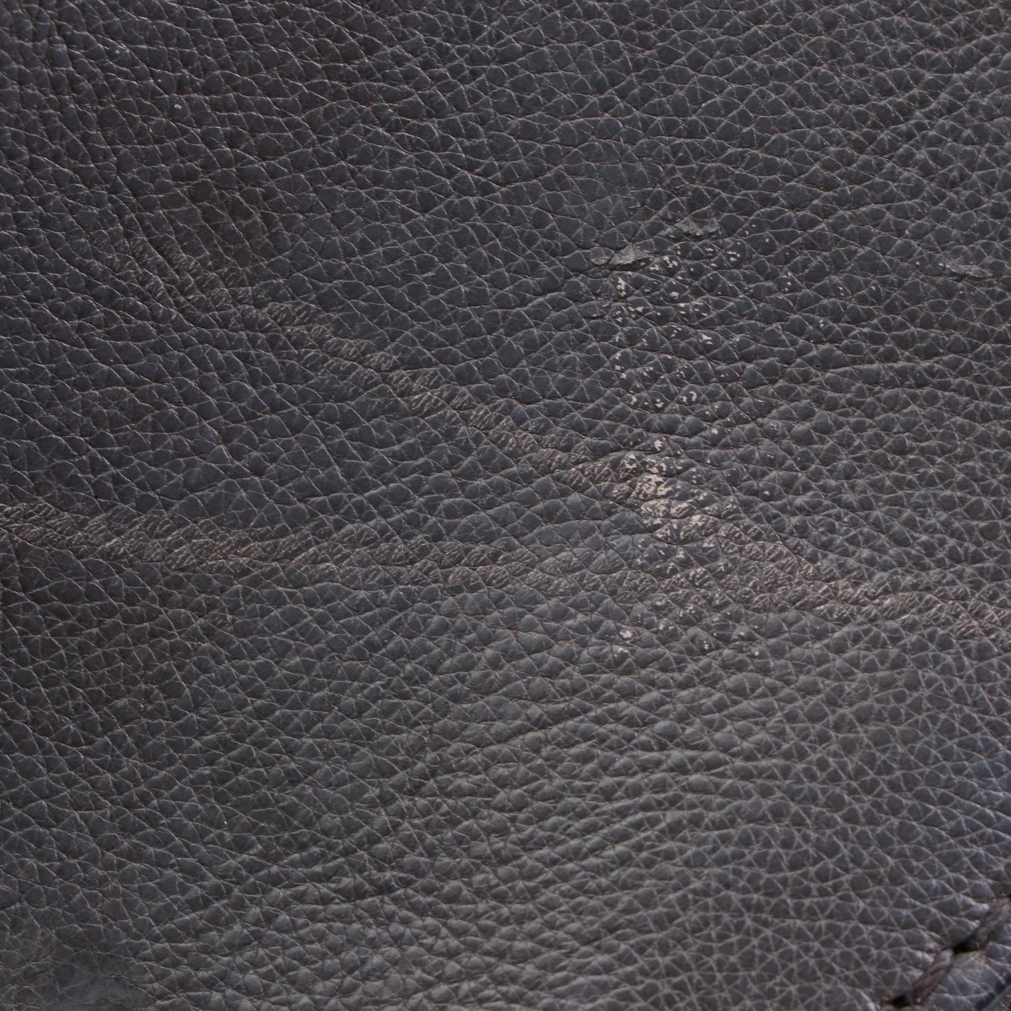 Prada Twin Pocket Two-Way Tote Bag in Leather and Suede