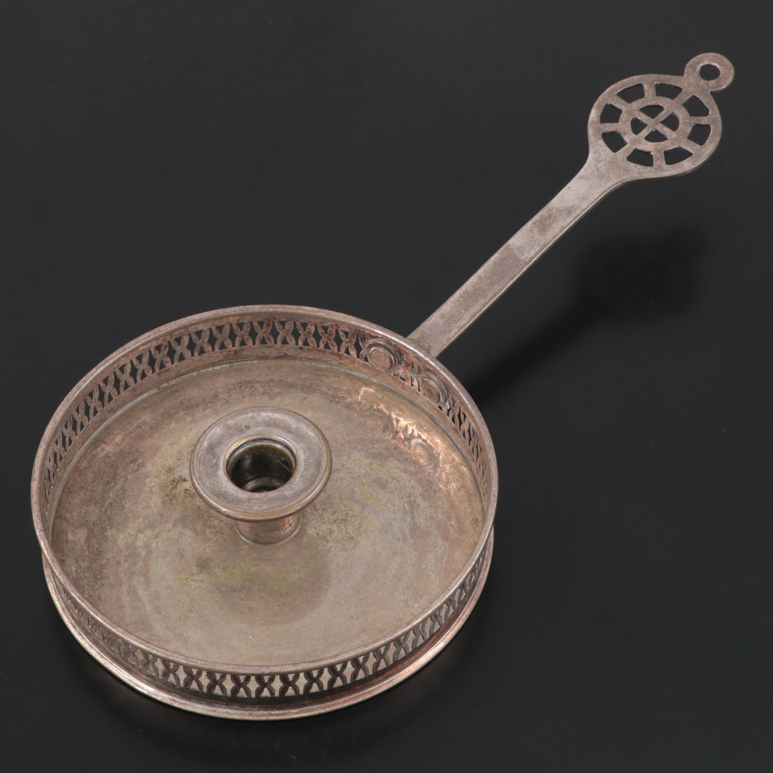 Silver Plate Chamberstick