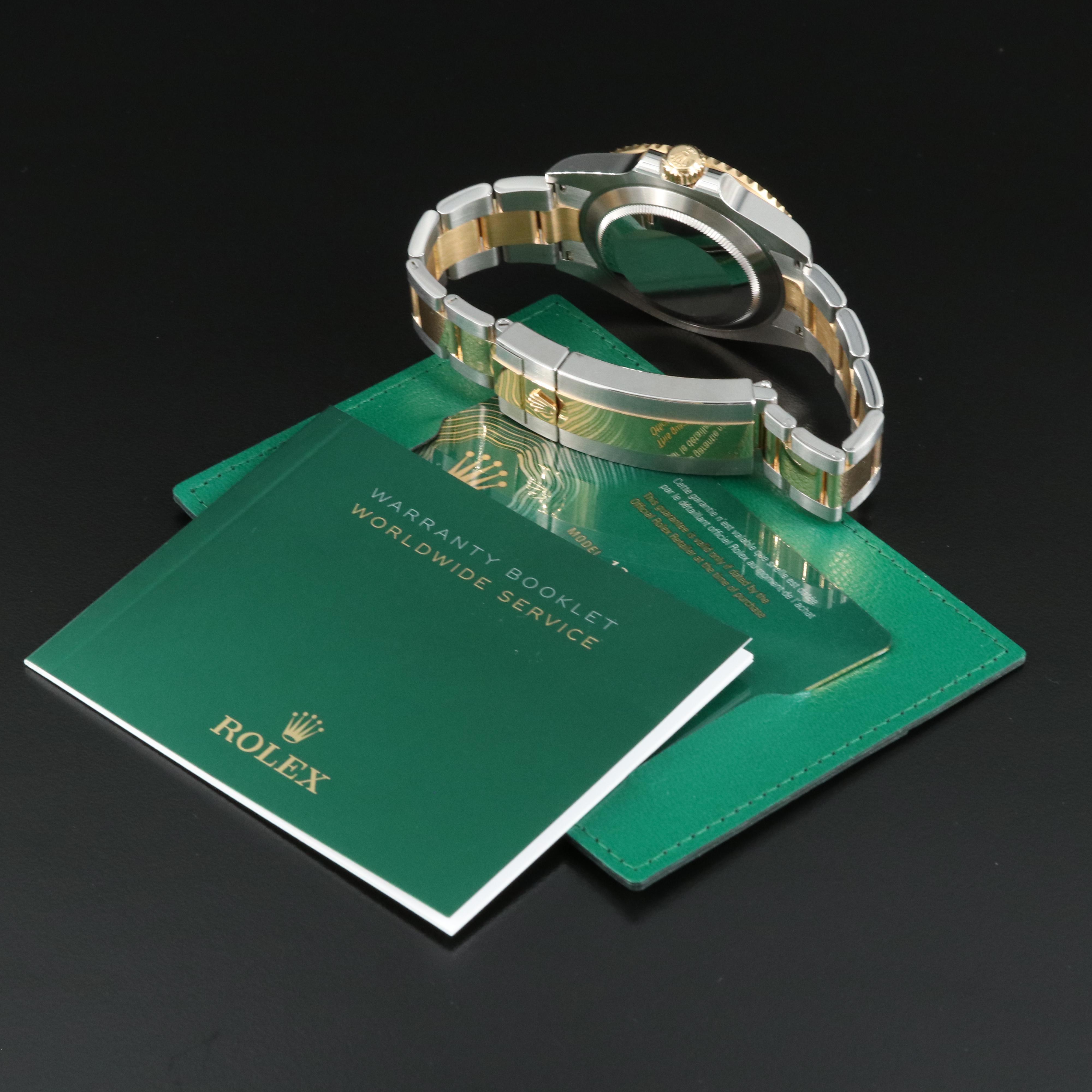 Rolex Submariner Date Blue Dial Watch