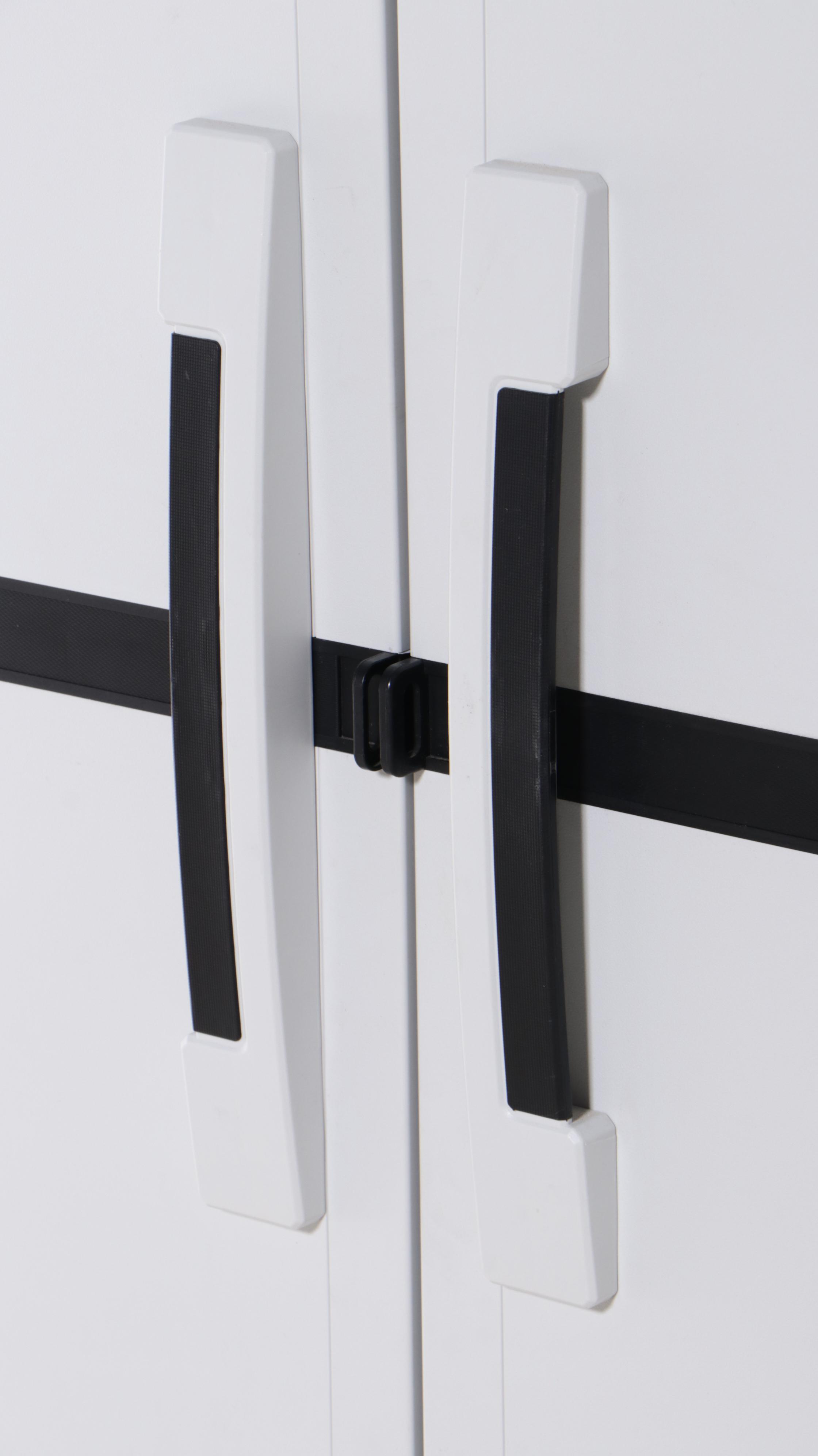 Pair of Keter Molded Plastic Utility Cabinets