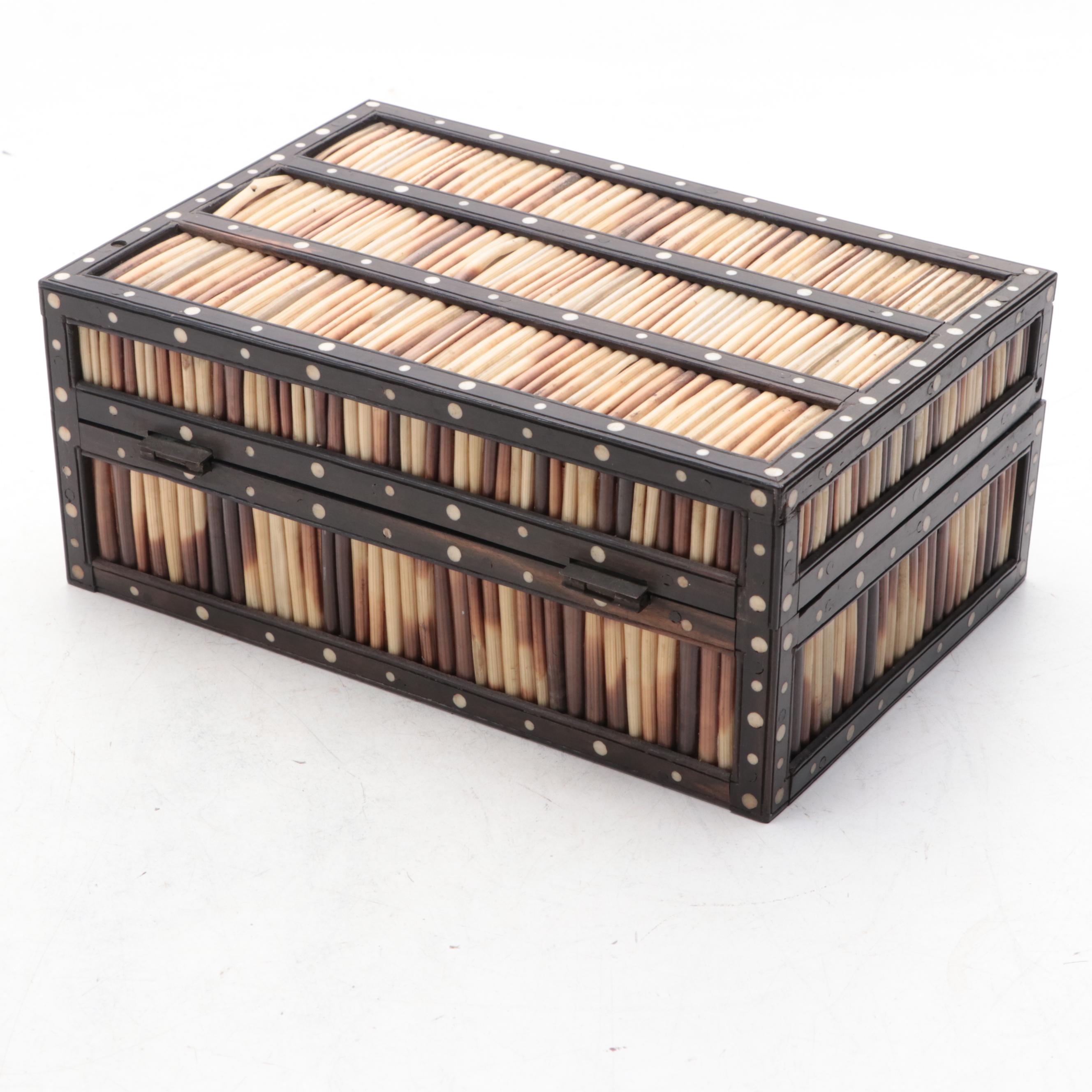 Porcupine Quill Covered Box