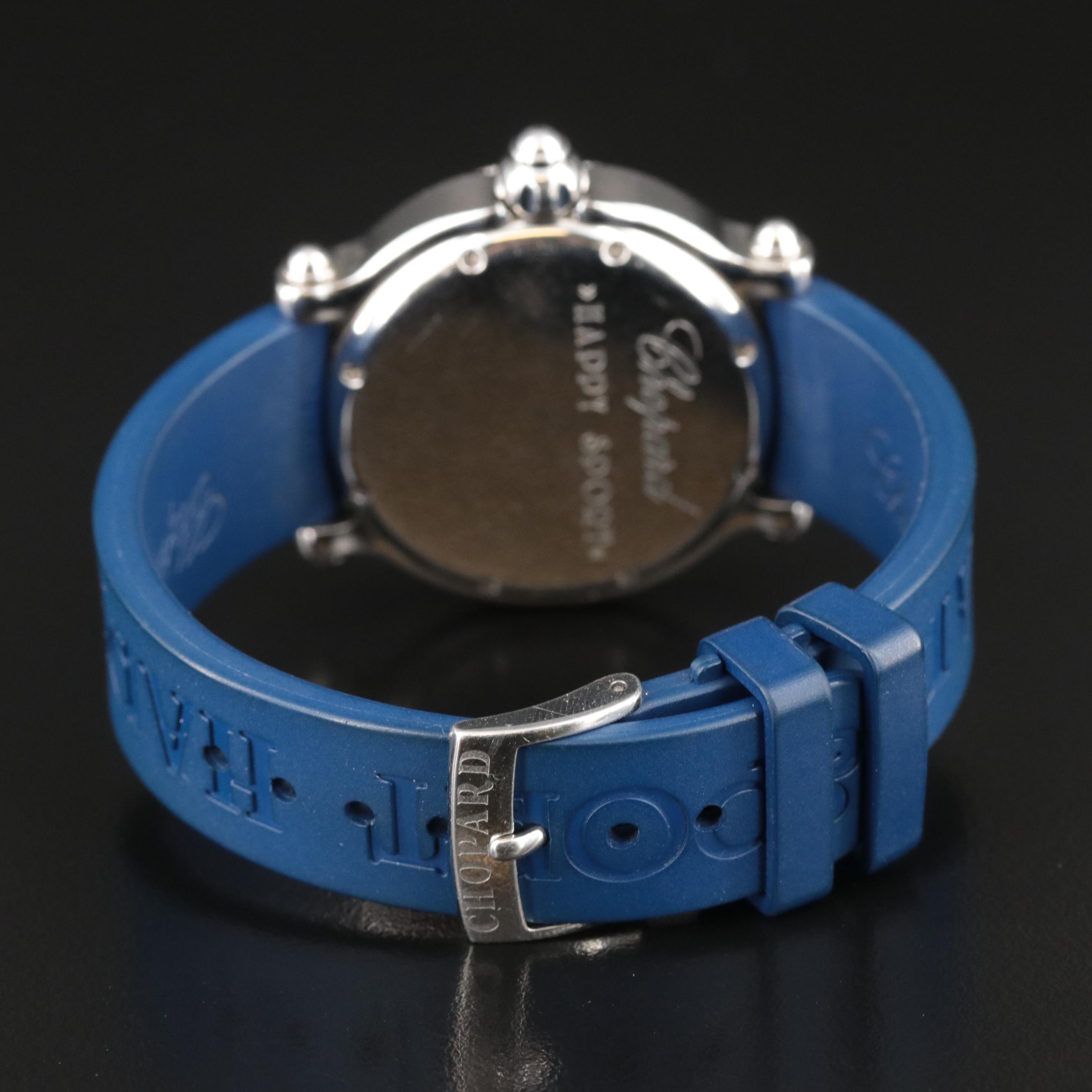 Chopard Happy Sport Diamond and Colored Gemstone Watch