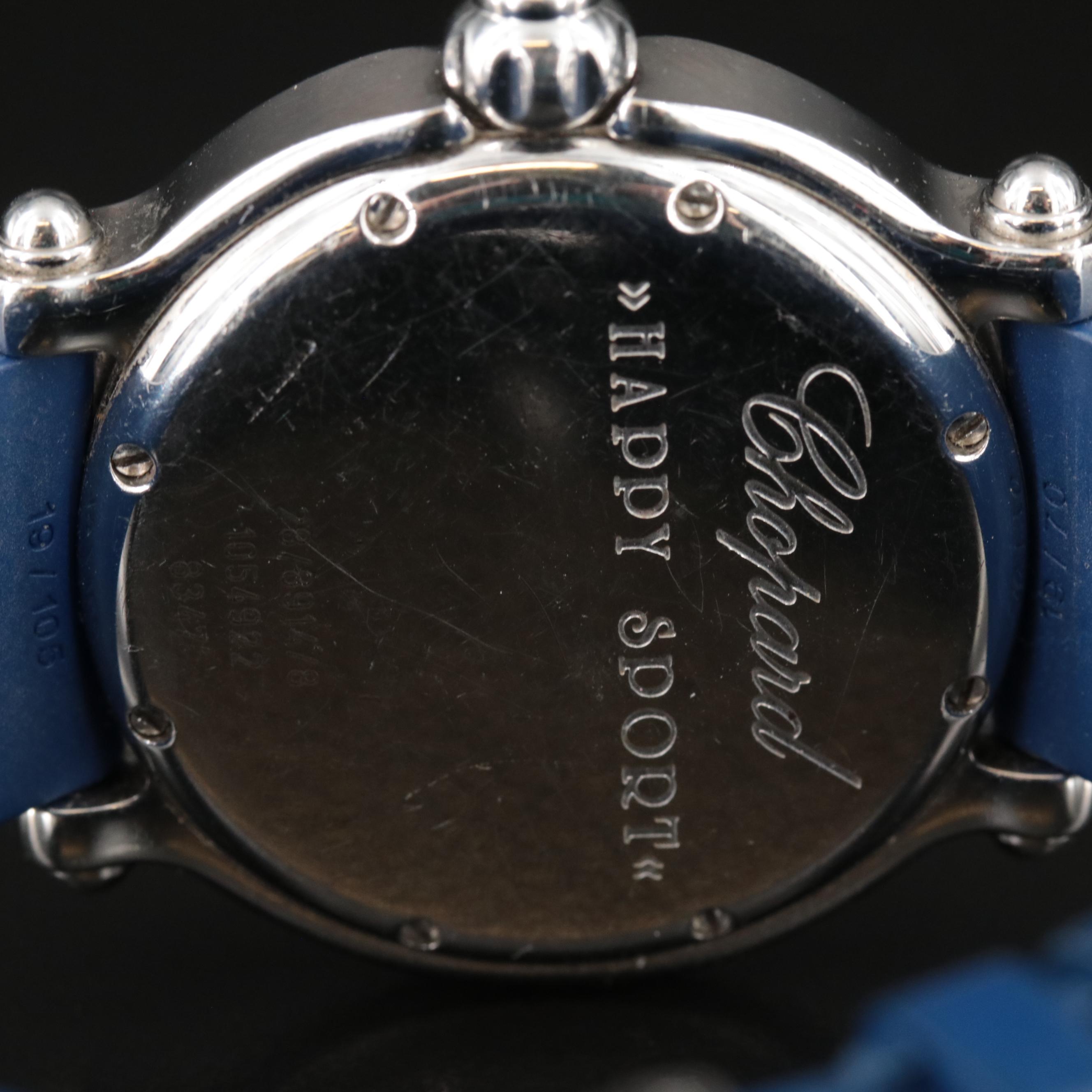 Chopard Happy Sport Diamond and Colored Gemstone Watch