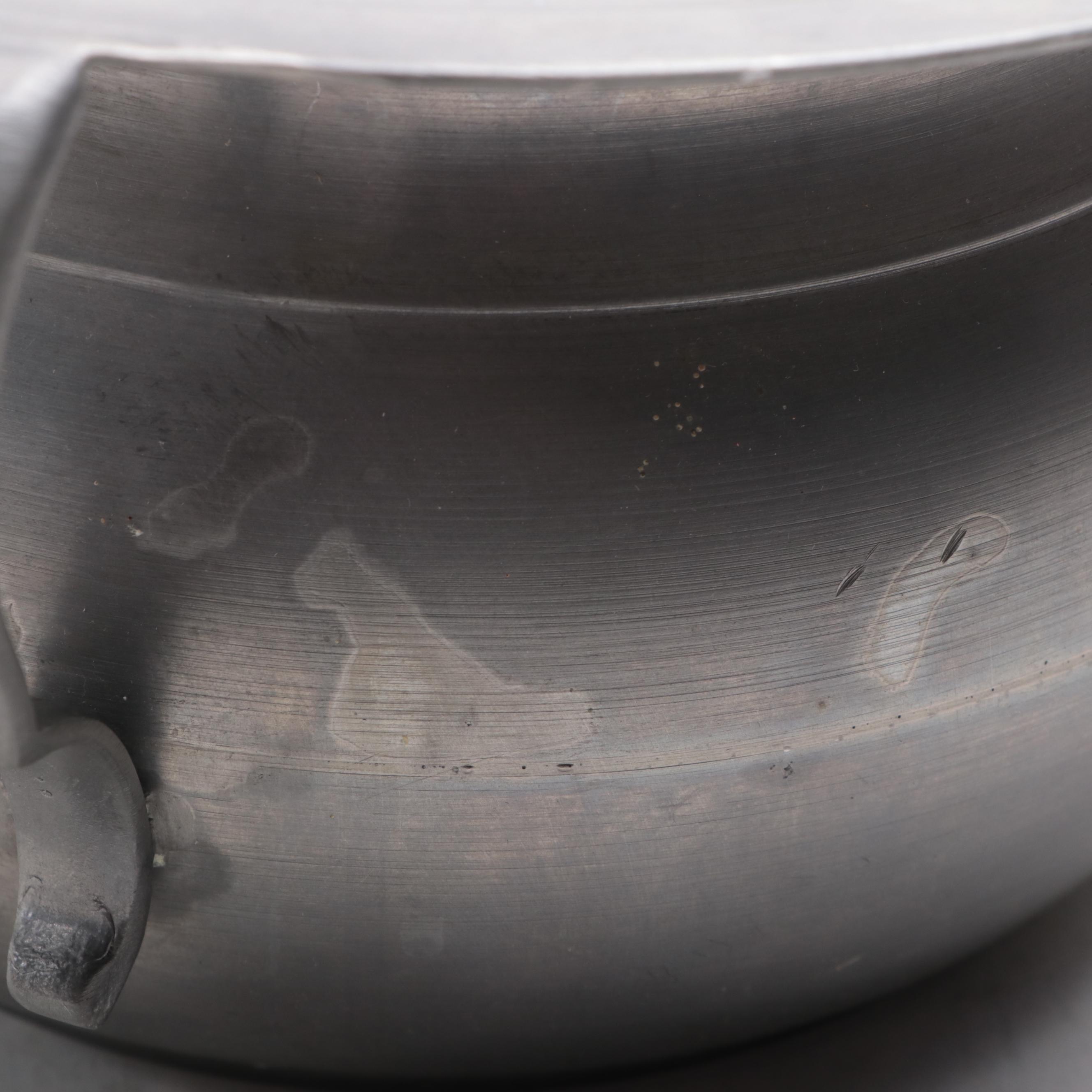 Pewter Chamber Pot, Late 19th/ Early 20th Century