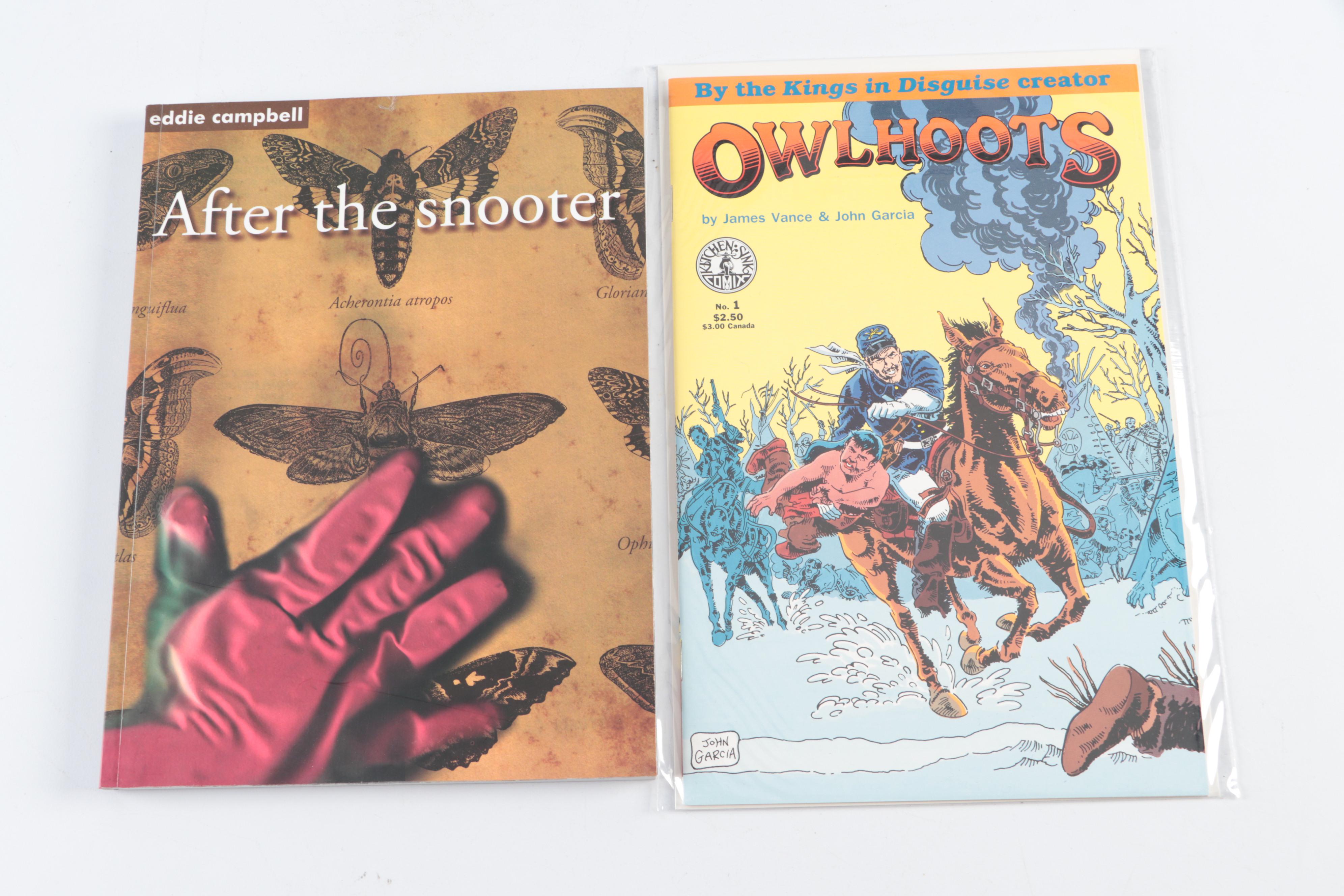 Modern Age "After the snooter", "Bacchus", "Desperadoes", and More Comic Books