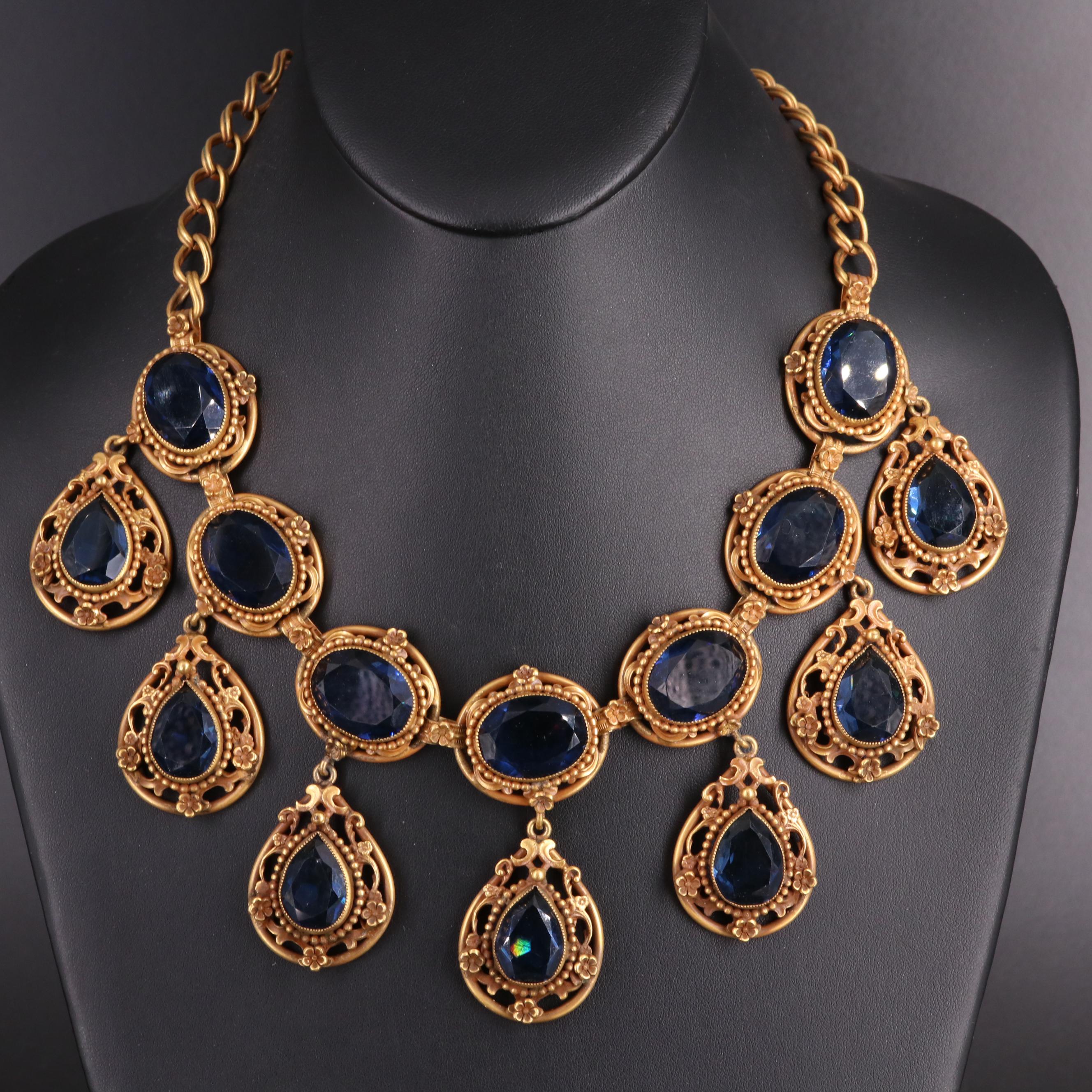 Joseff of Hollywood Necklace and Bracelet Set